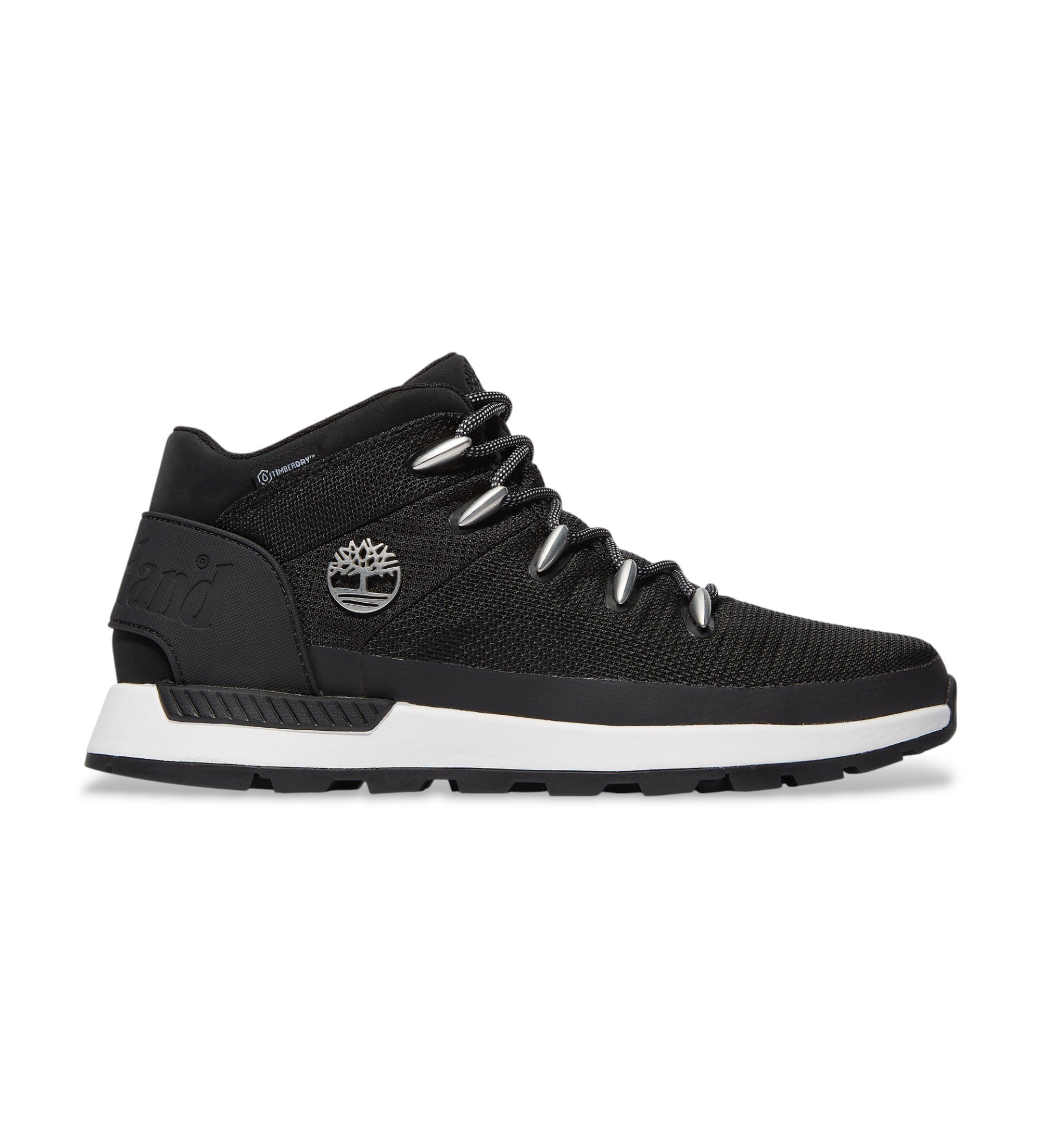 Timberland für Herren. TB1A266B0151 Sprint Trekker wasserdichte Schuhe schwarz (44), Wohnung, Schnürsenkel, Lässig