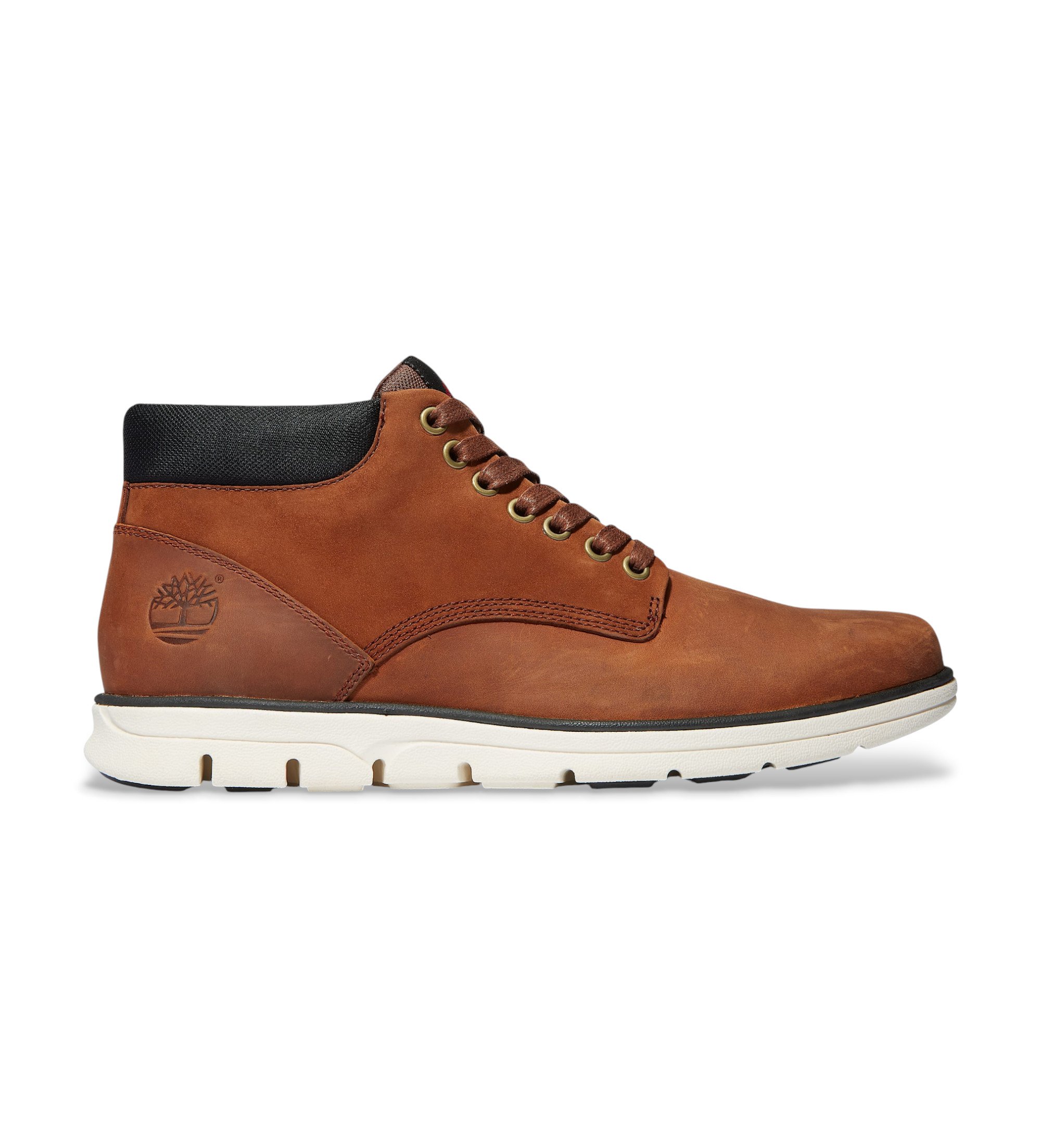 Timberland für Herren. TB0A13EE2141 Bradstreet Chukka Leder High Heels dunkelbraun (41), Wohnung, Schnürsenkel, Lässig