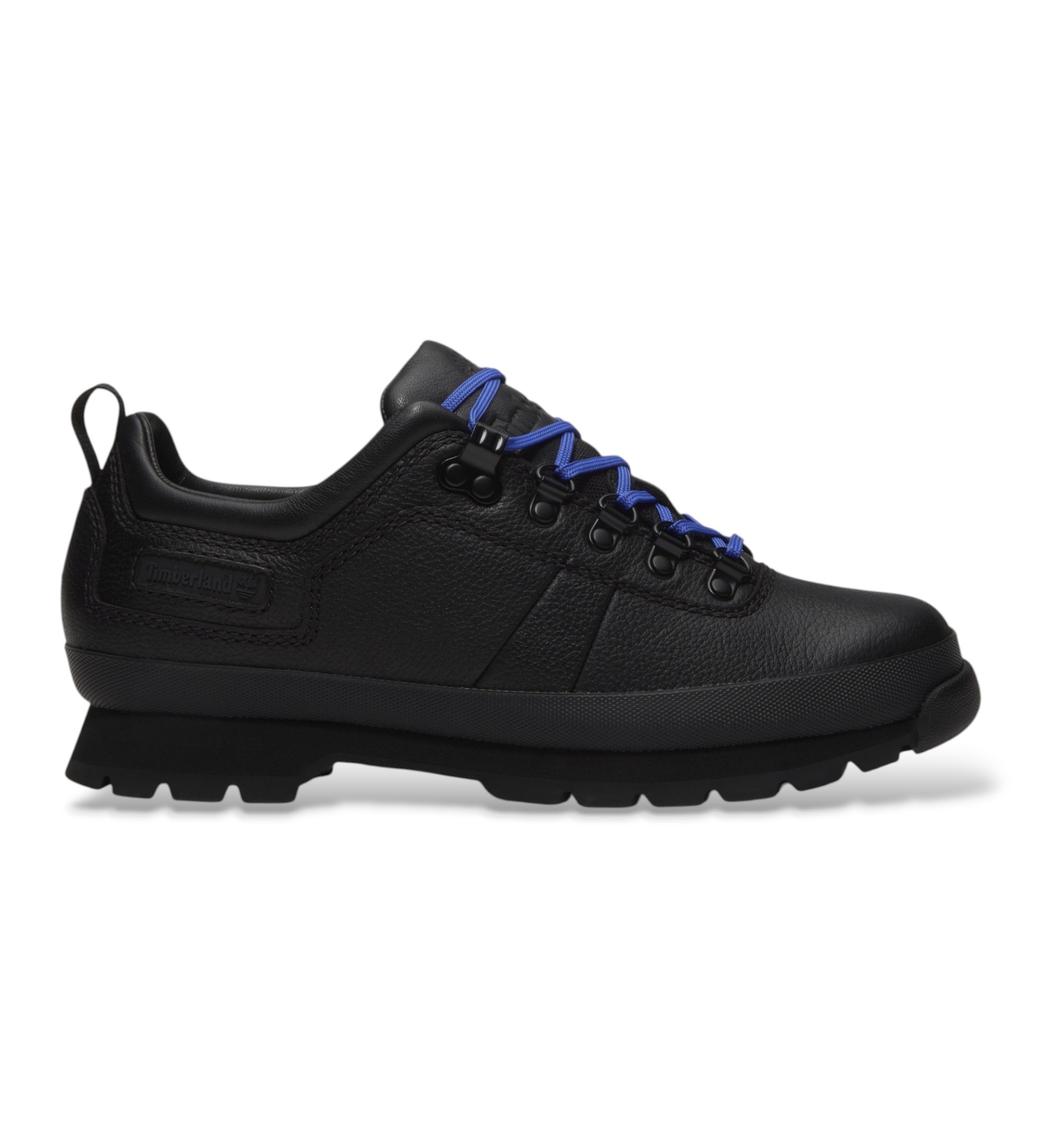 Timberland für Herren. TB0A443ZW021 Euro Hiker Ledersneaker, schwarz (39), Wohnung, Schnürsenkel, Draußen