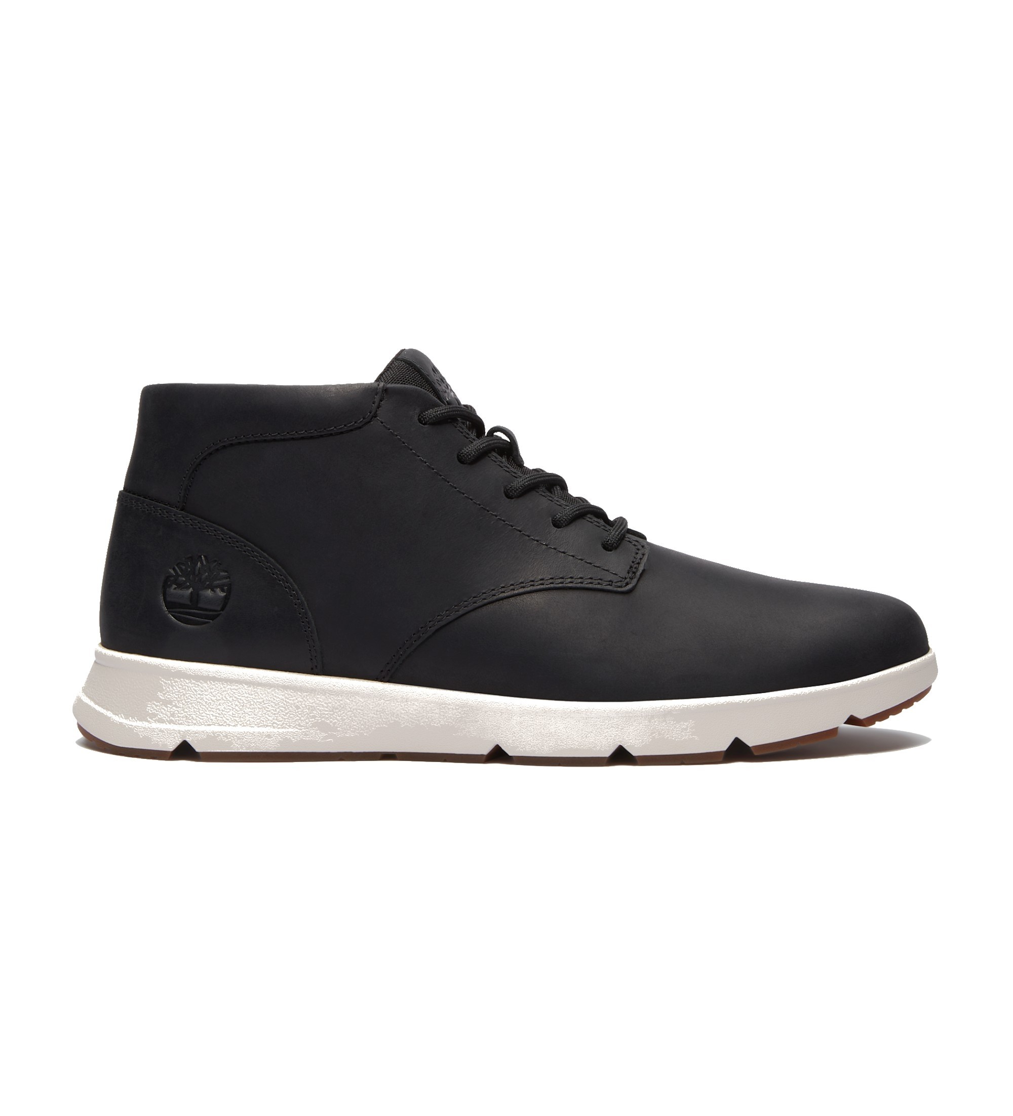 Timberland für Herren. TB0A6C7TW021 Parker Street Sneakers schwarz (43), Leder, Wohnung, Schnürsenkel, Lässig