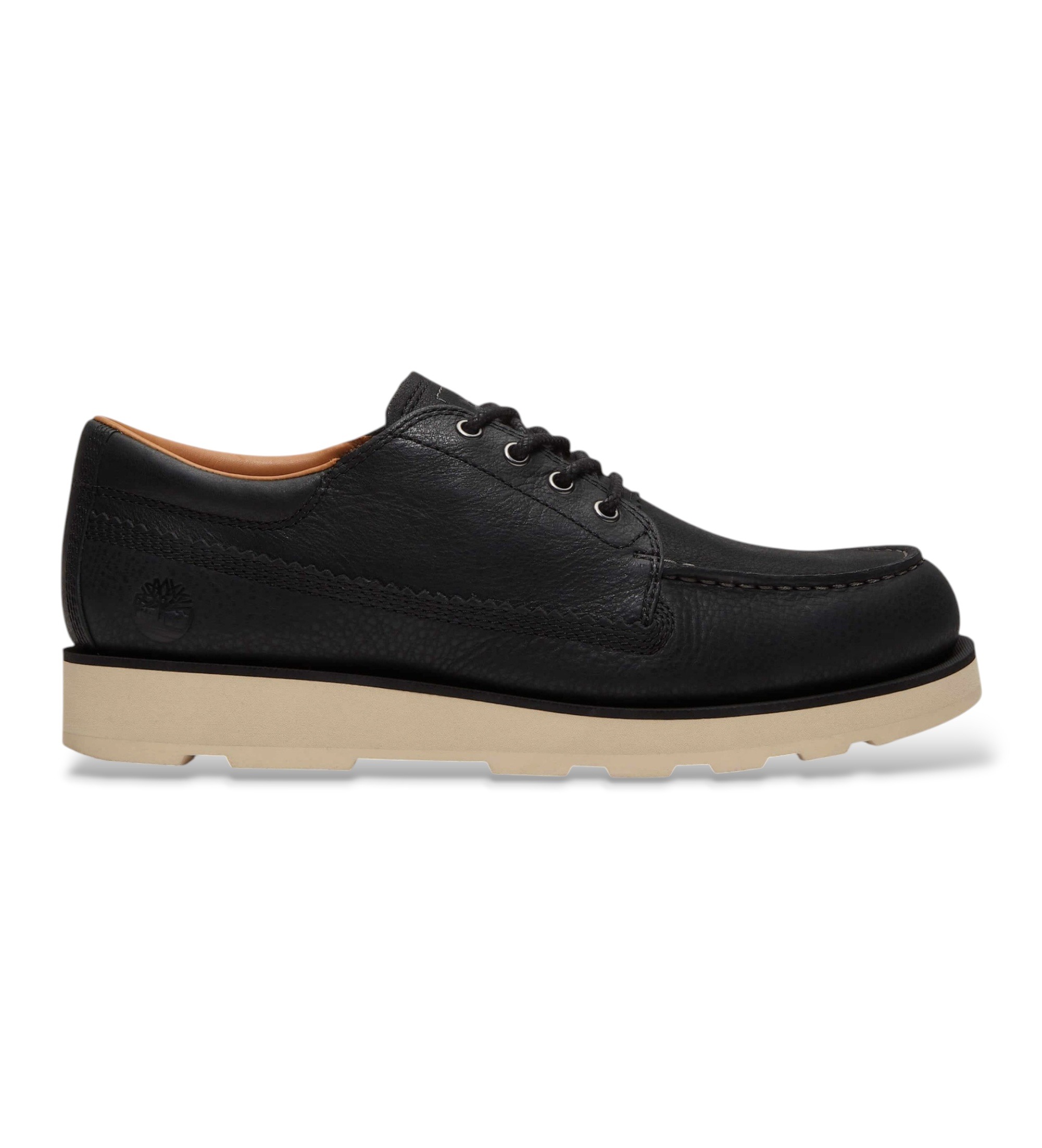 Timberland für Herren. TB0A43JGW021 Britton Mills Lederschuhe schwarz (43.5), Wohnung, Schnürsenkel, Lässig