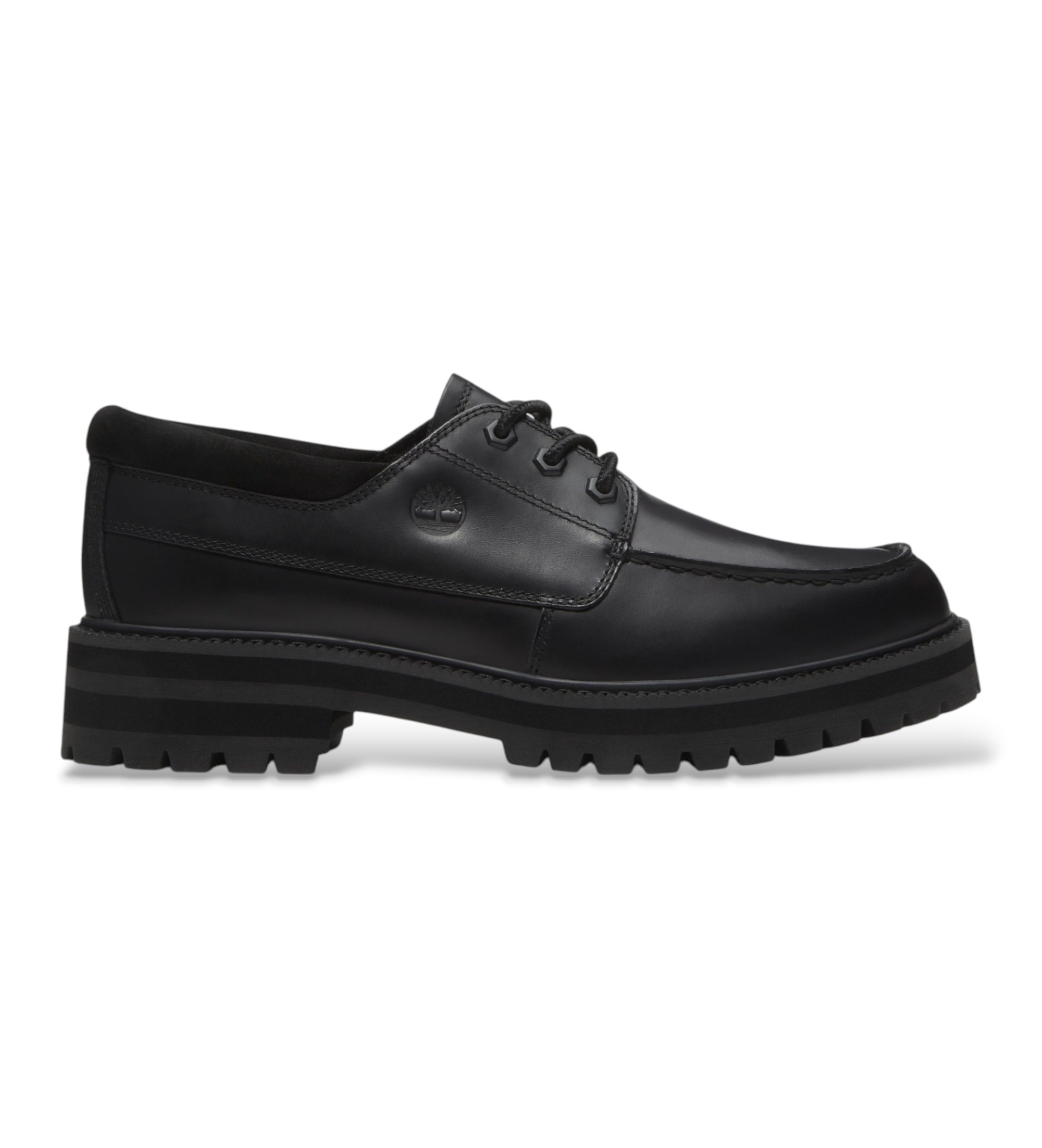 Timberland für Herren. TB0A42KGW021 Britton Drive Lederschuhe, schwarz (41), Wohnung, Schnürsenkel, Lässig