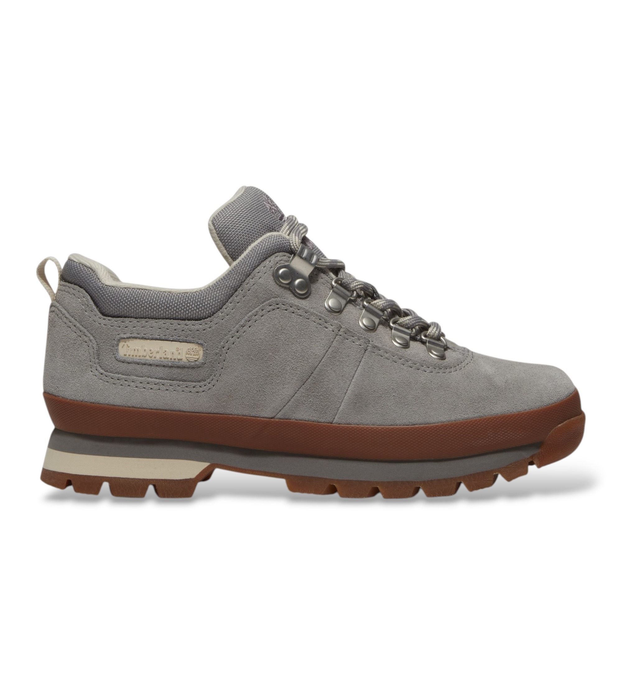 Timberland für Damen. TB0A5P79EJR1 Euro Hiker Lederschuhe grau (41 W), Wohnung, Spaltleder, Schnürsenkel, Lässig, Draußen