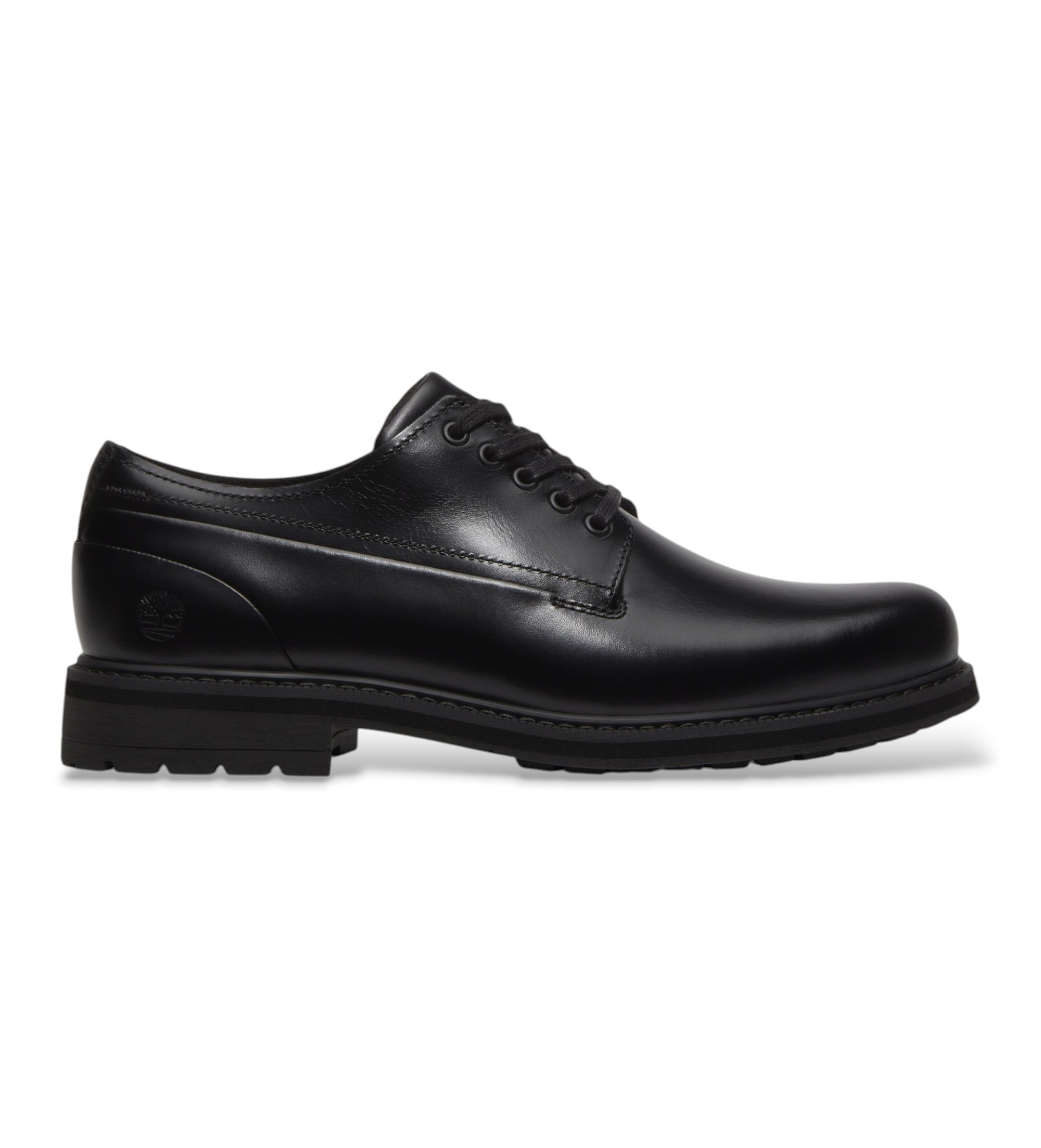 Timberland für Herren. TB0A5TKTW021 Schwarze Stormbucks-Lederschuhe (47.5), Wohnung, Schnürsenkel, Lässig, Klassisch