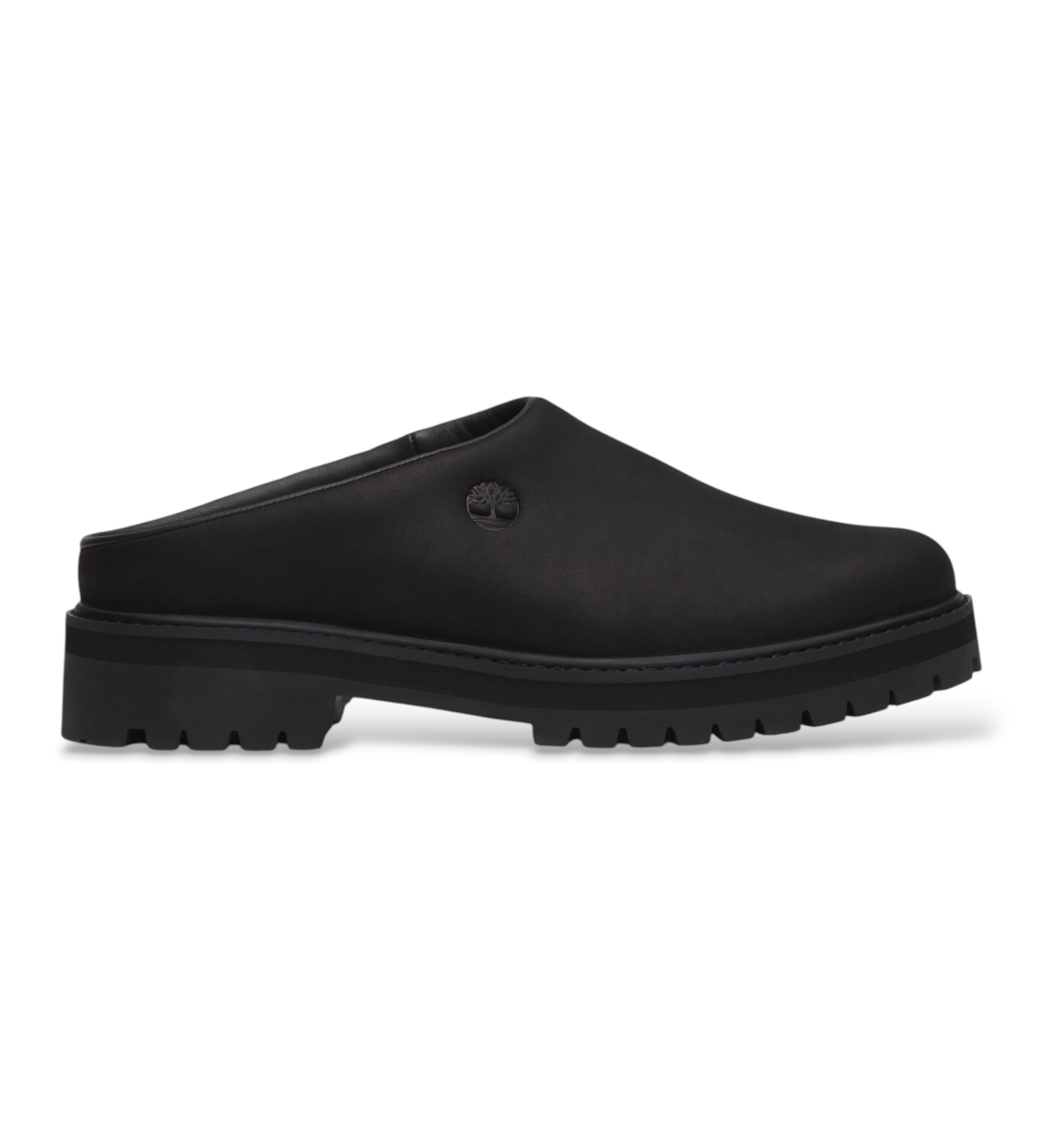 Timberland für Herren. TB0A5RCBW051 Lederclogs Heritage schwarz (44 W), Wohnung, Nobuck, Keine, Lässig