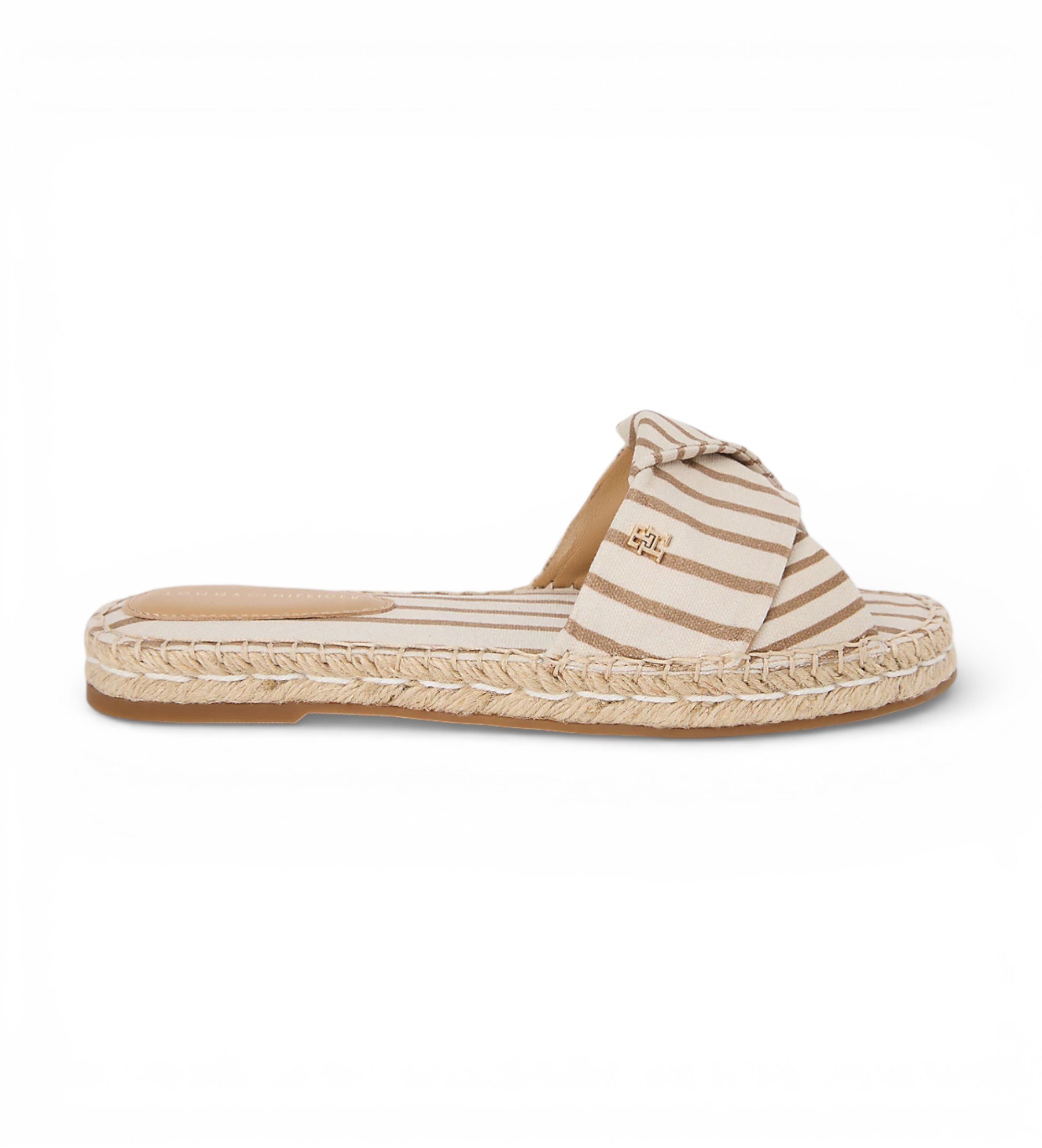 Tommy Hilfiger für Damen. FW0FW09140 Serafina Sandalen beige (40), Wohnung, Keine, Lässig