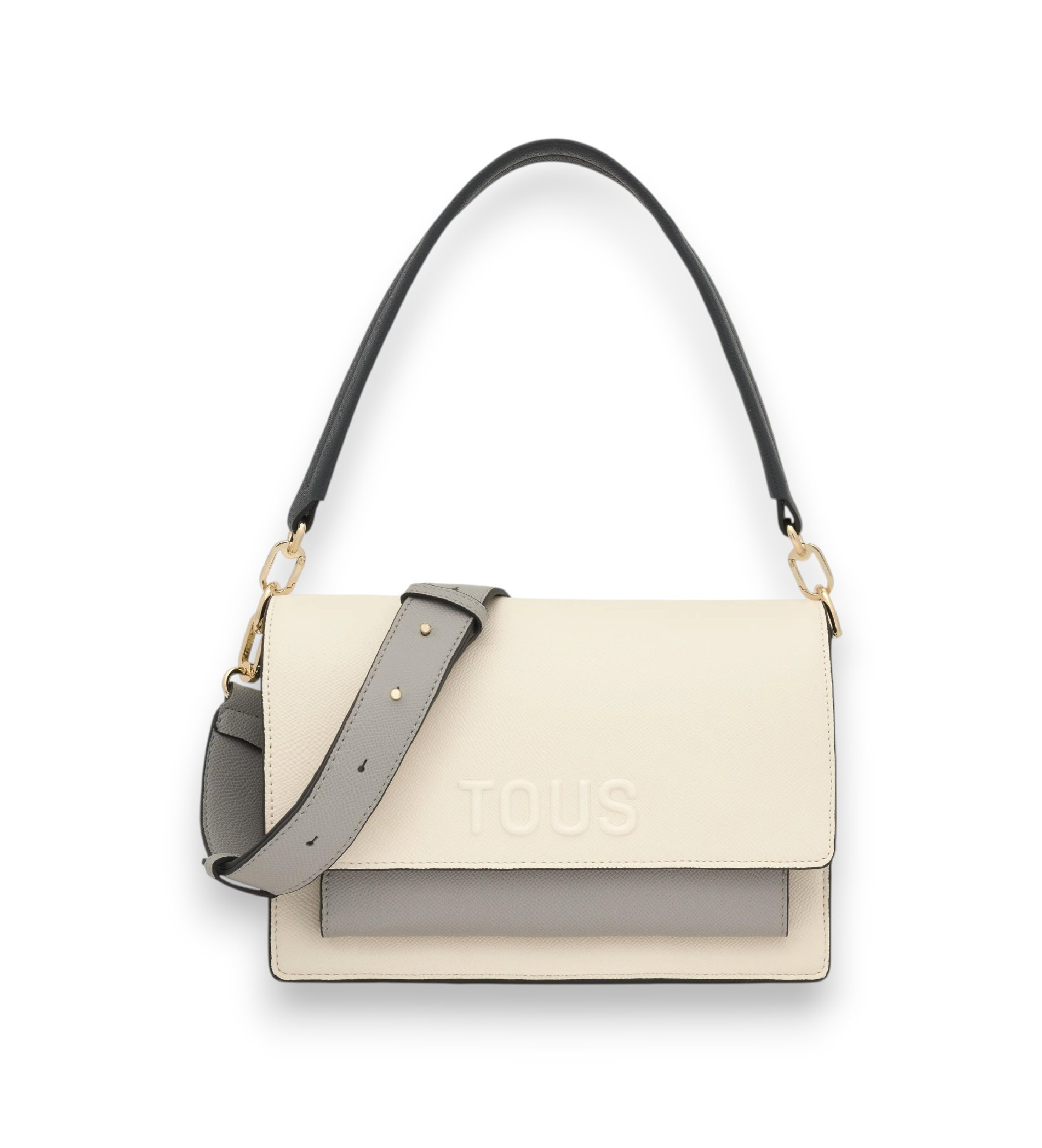 TOUS für Damen. 2002202601 Umhängetasche Audree Saffiano beige (OSFA), Lässig, Polyurethan