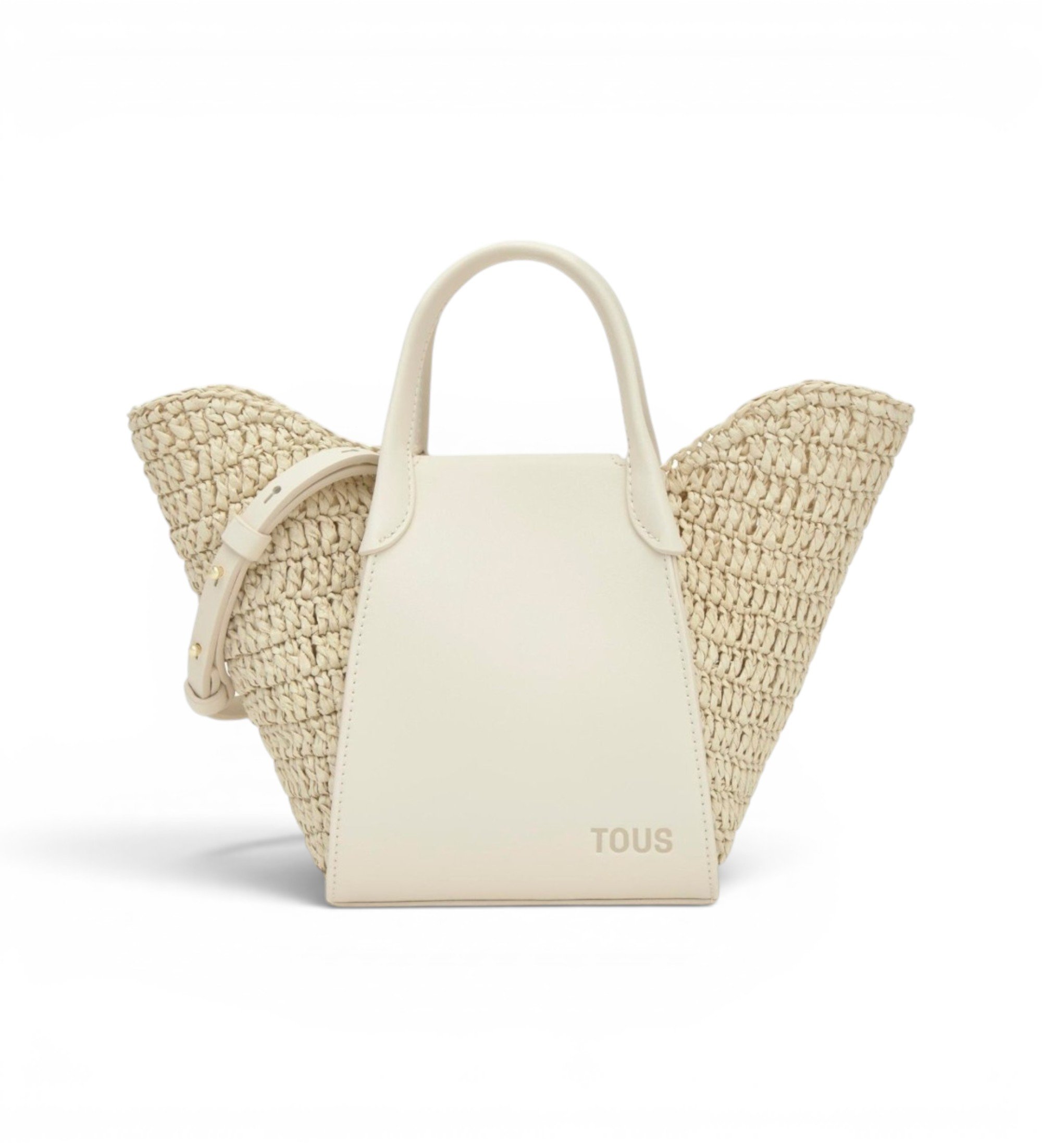 TOUS für Damen. 2002438901 Tulip Rafia beige Tragetasche (OSFA), Lässig, Raffia