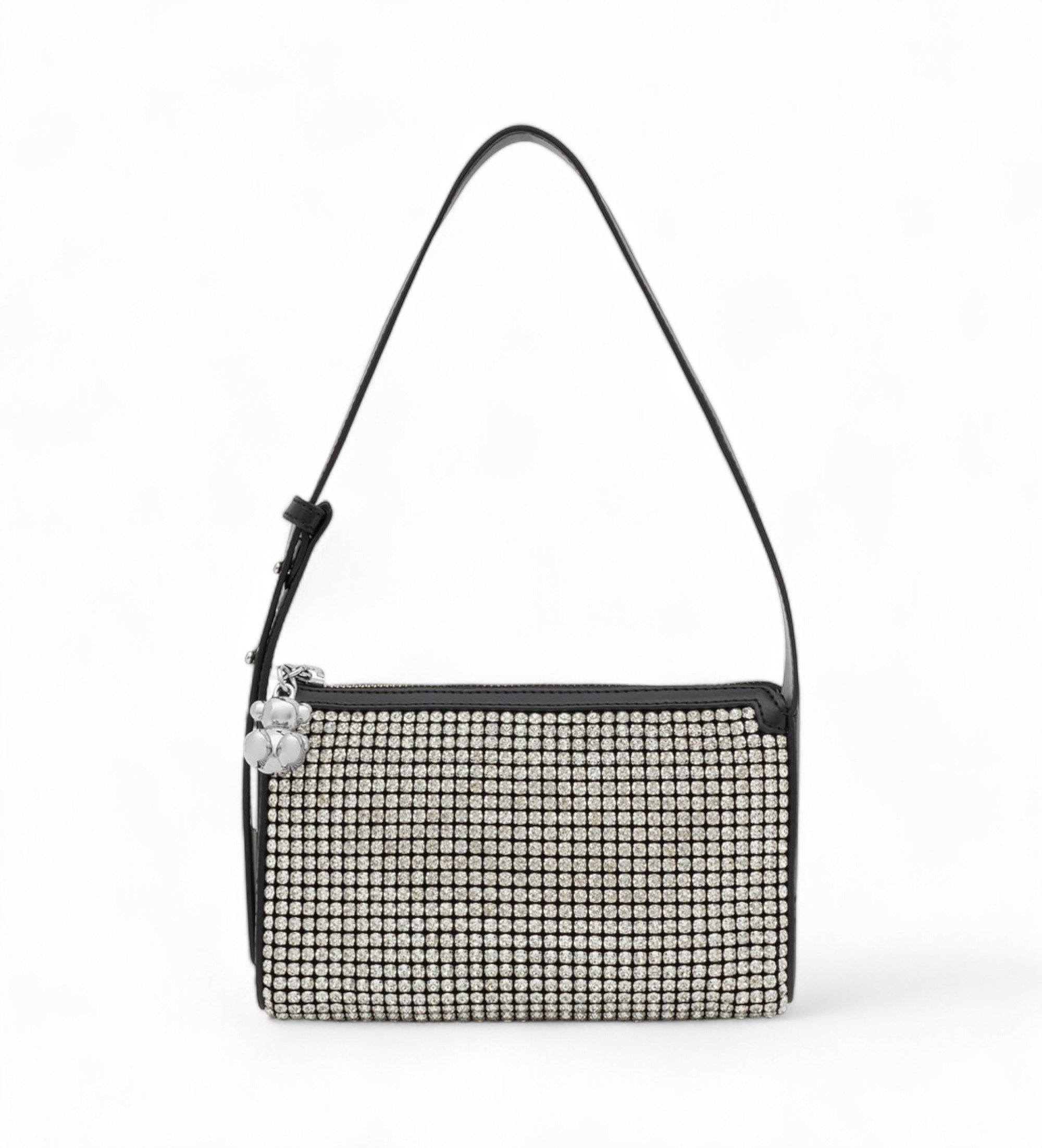 TOUS für Damen. 2002019255 Silber Party Handtasche schwarz (OSFA), Lässig, Polyurethan