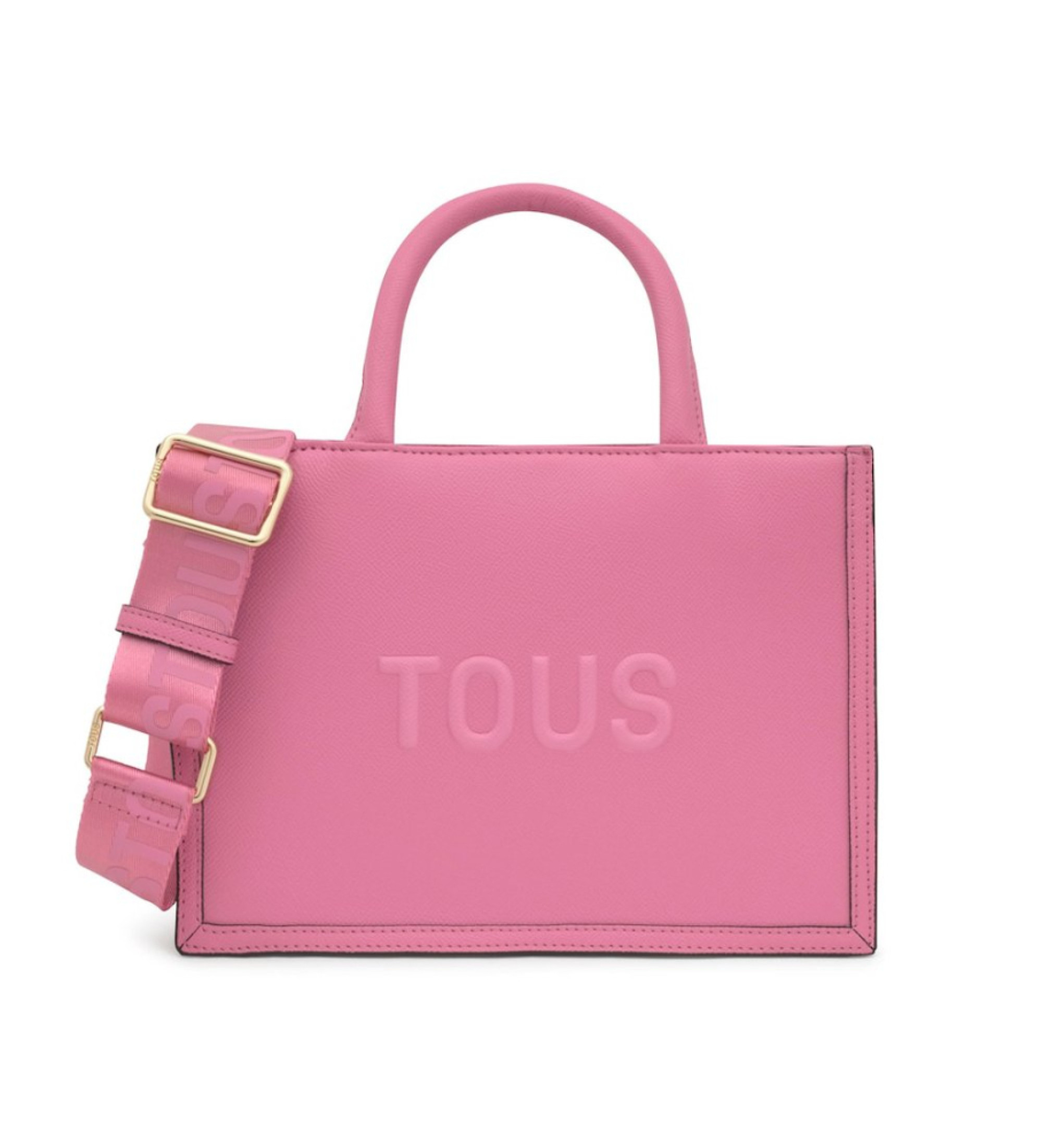 TOUS für Damen. 2002192114 Brenda mittelgroße Shopper-Tasche rosa (OSFA), Lässig, Polyurethan