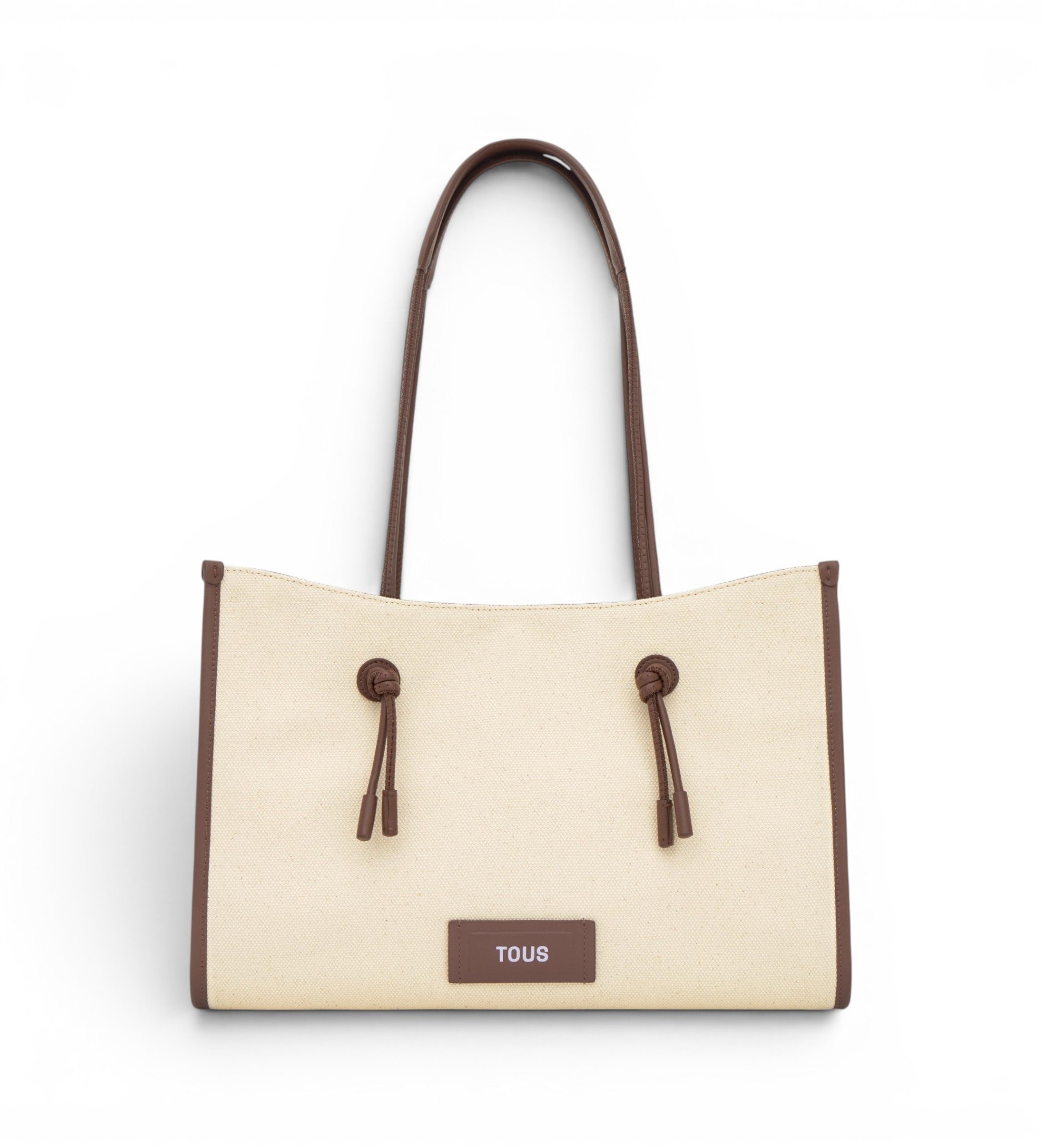 TOUS für Damen. 2002439901 JCQ beige Sommerurlaub XL Shopper Tasche beige (OSFA), Lässig, Stoff