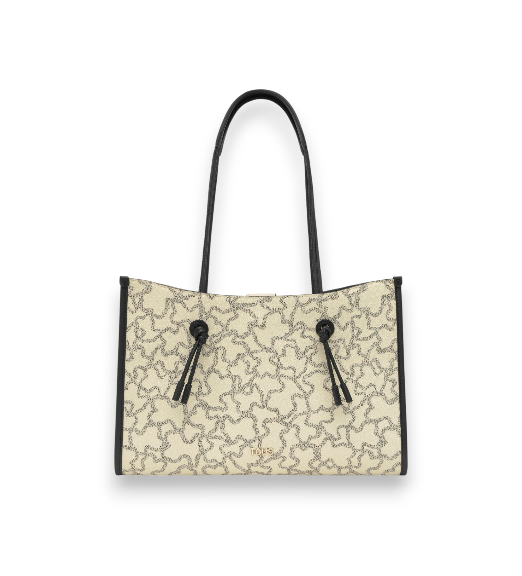 TOUS für Damen. 2002436901 Kaos Icon XL Einkaufstasche beige (OSFA), Lässig, Stoff