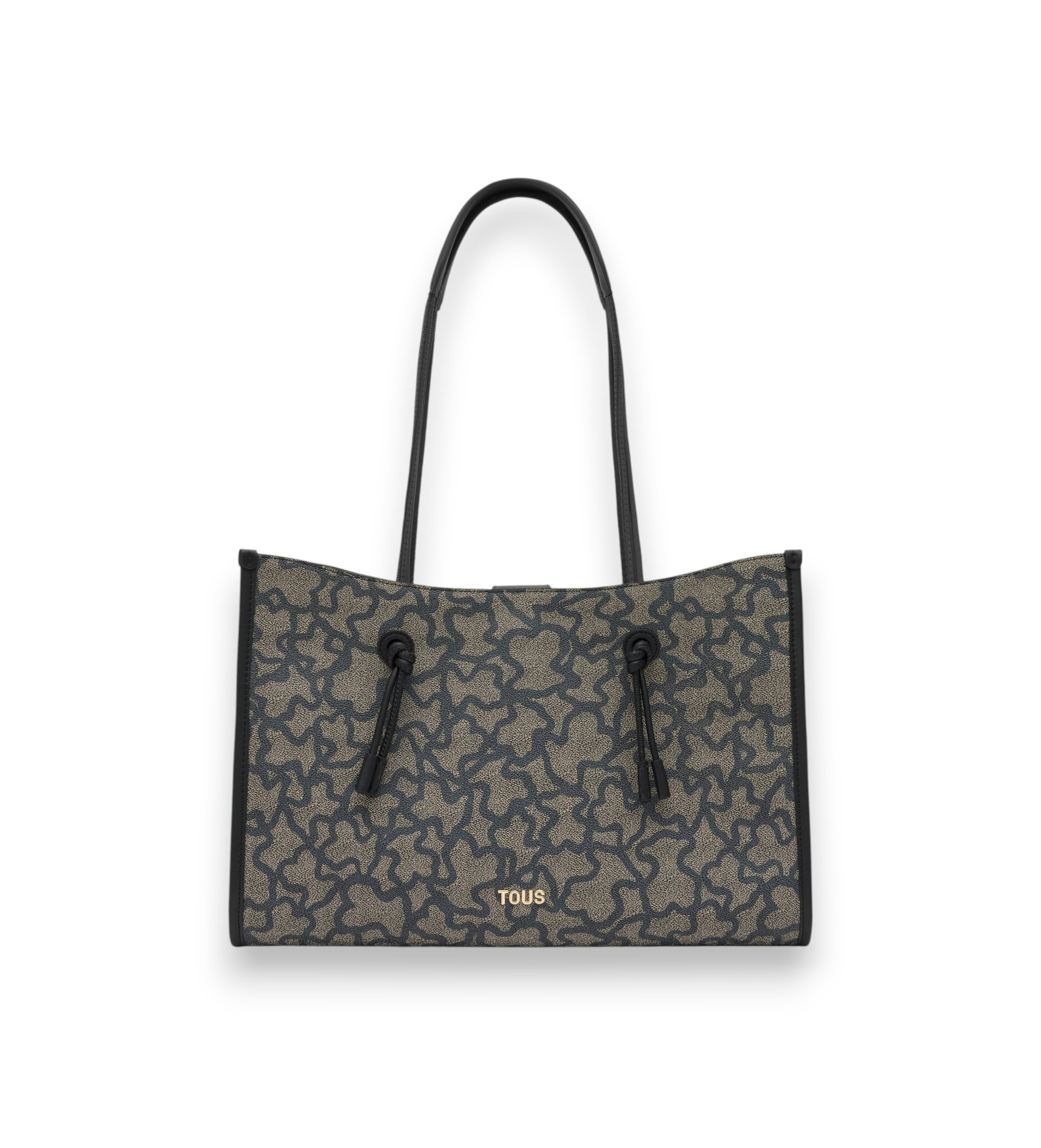 TOUS für Damen. 2002436944 Kaos Icon XL Shopper Tasche schwarz (OSFA), Lässig, Stoff