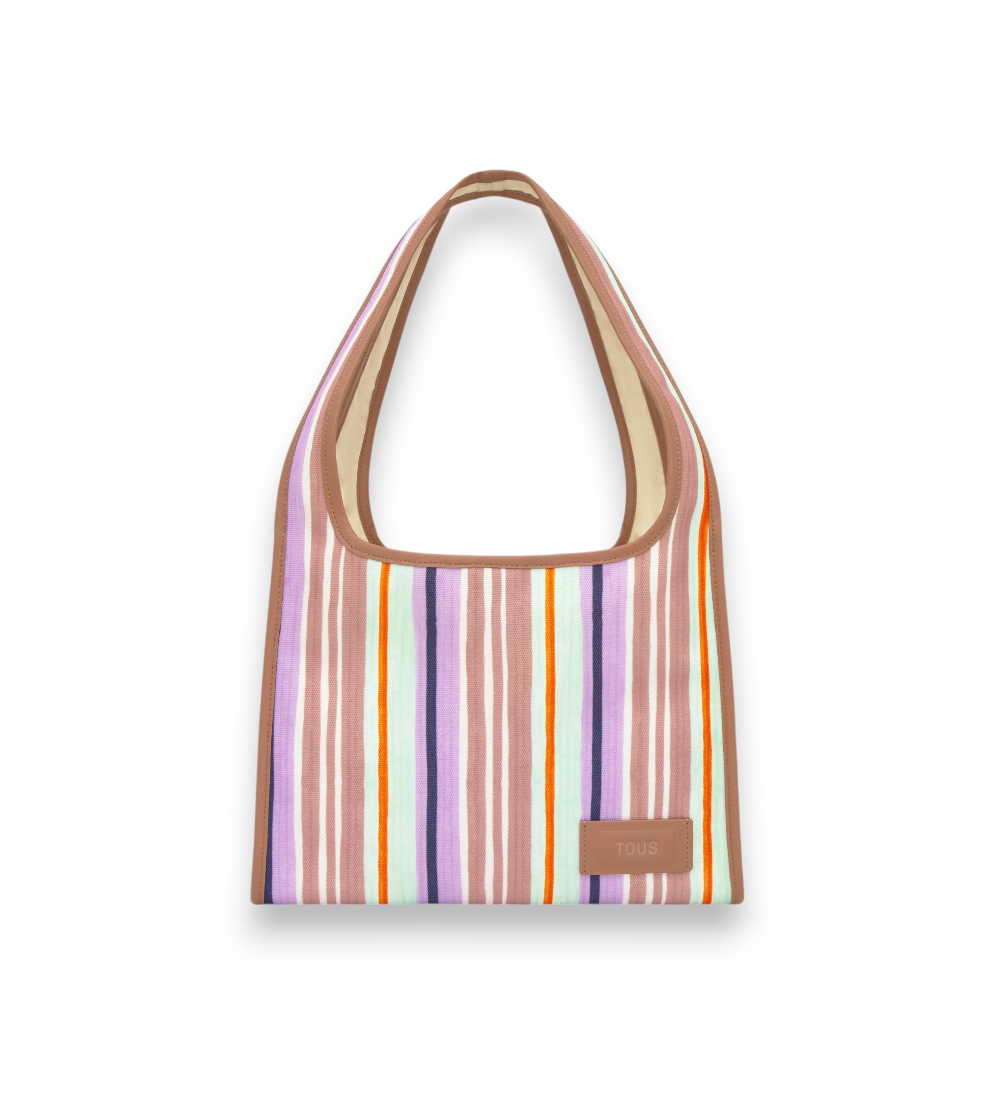 TOUS für Damen. 2002439844 Sommer Holid Canvas XL Shopper Tasche braun (OSFA), Lässig, Stoff