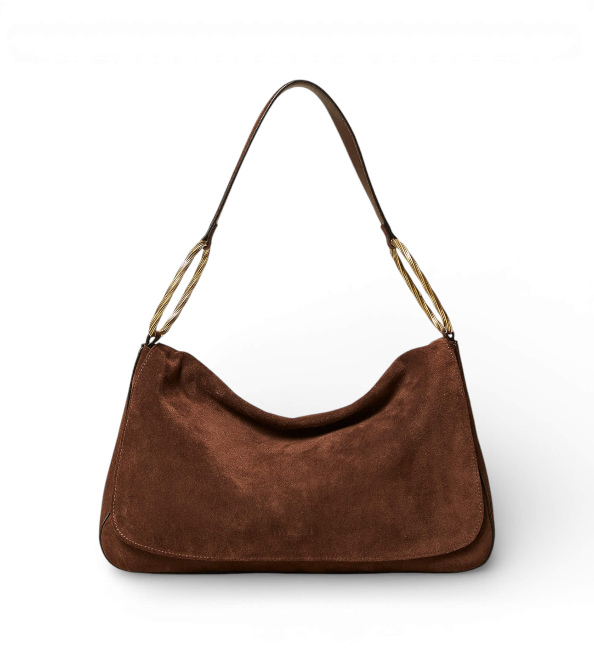 Twinset für Damen. 261TD8560 Große braune Liliane-Tasche (OSFA), Lässig, Leder