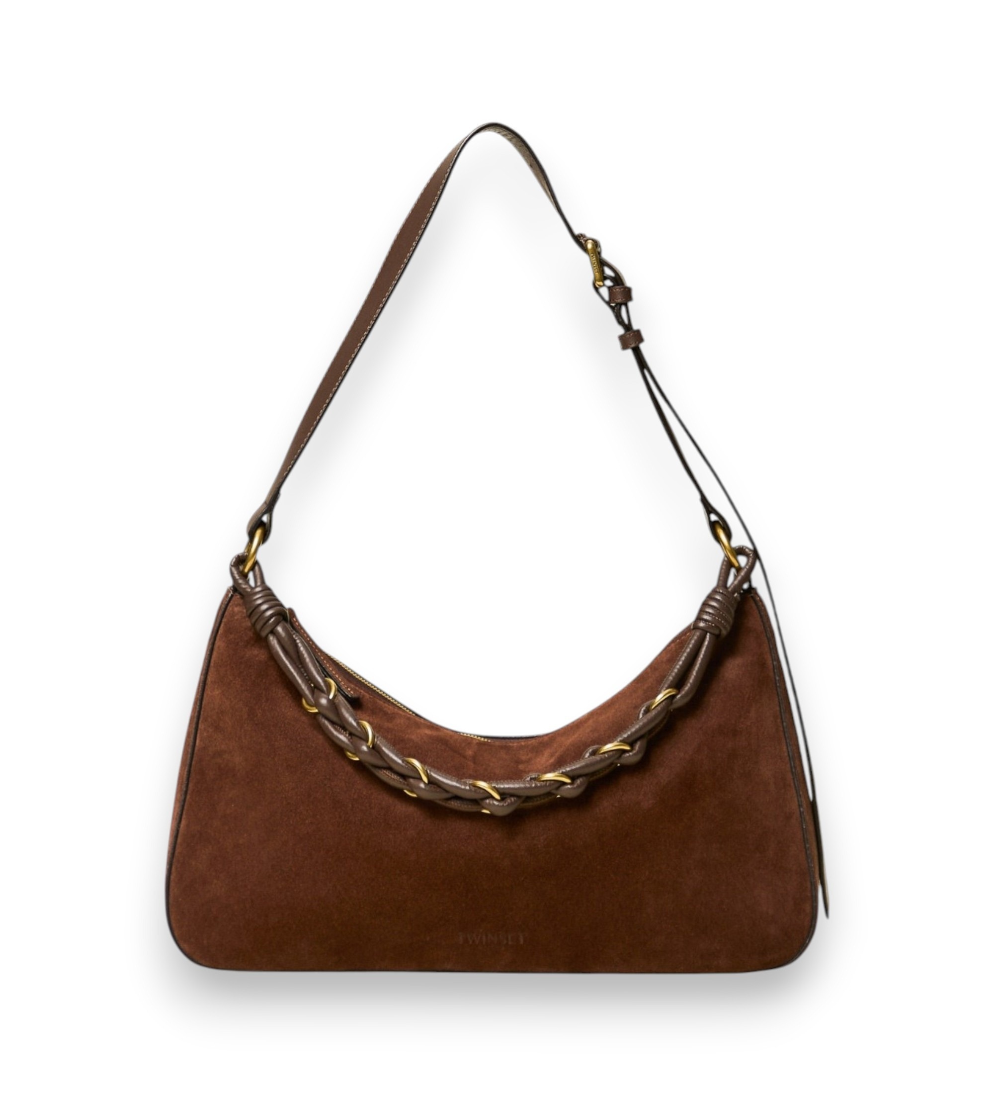 Twinset für Damen. 999TD7013 Braune Nodi-Tasche (OSFA), Lässig, Synthetisch