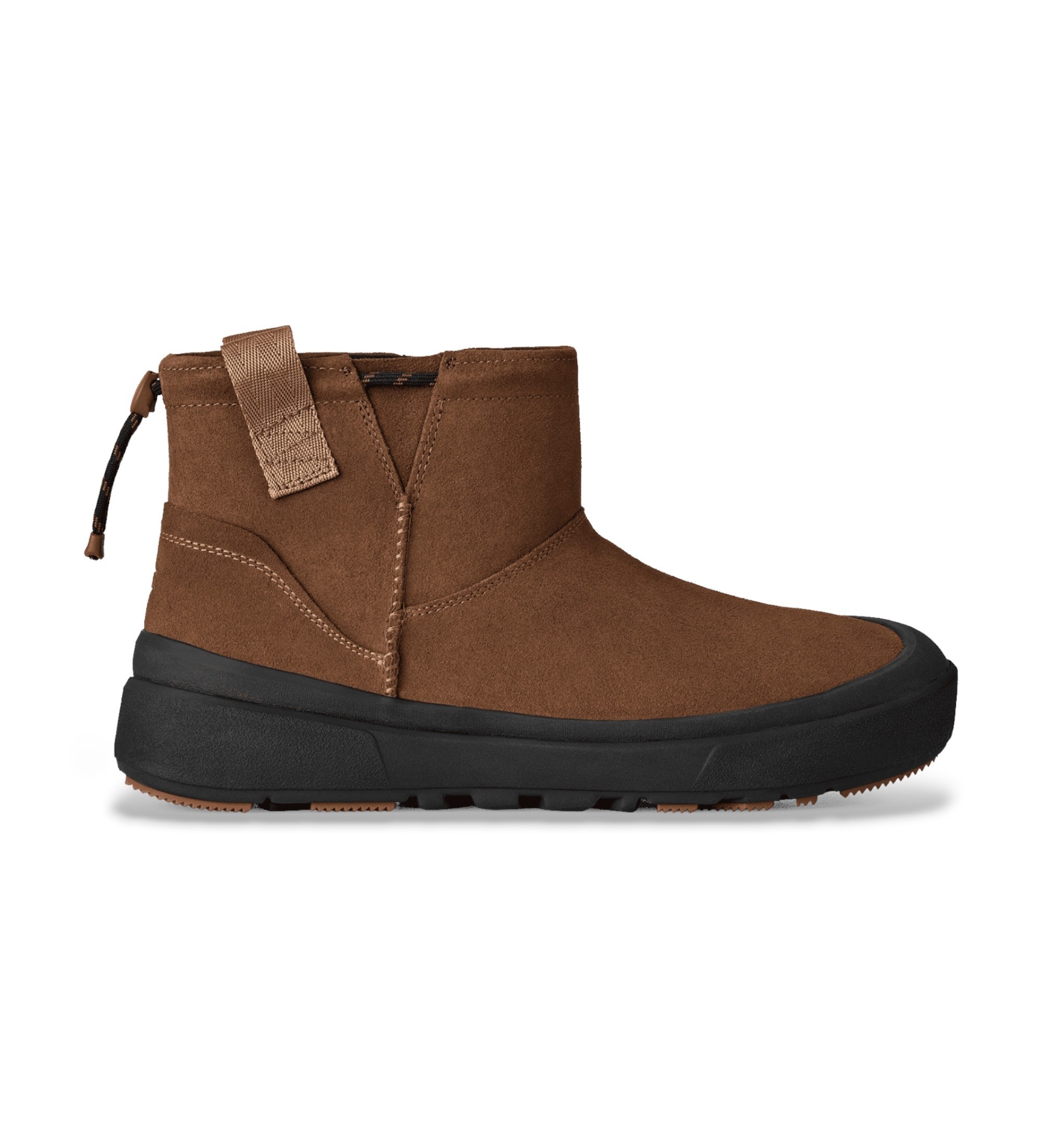 UGGvoor mannen. 1179472 Classic Mini Outpost laarzen van leer, donkerbruin (41), Plat, Geen, Casual