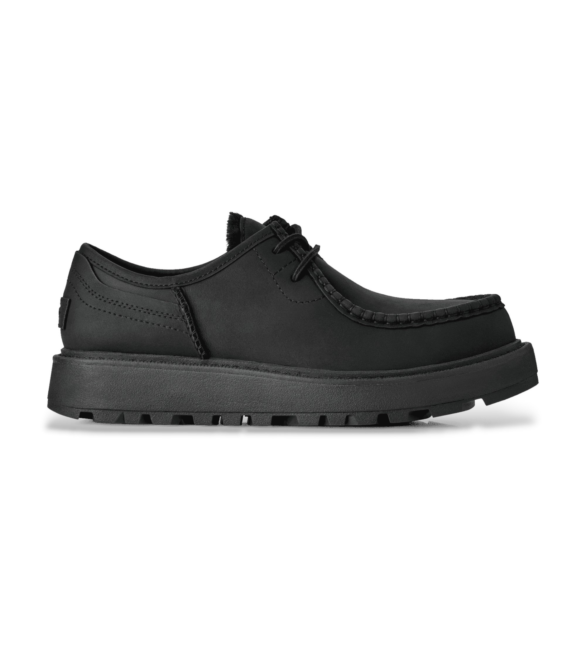 UGG für Herren. 1180496 Loften Chukka Lederstiefel schwarz (42), Wohnung, Schnürsenkel, Lässig