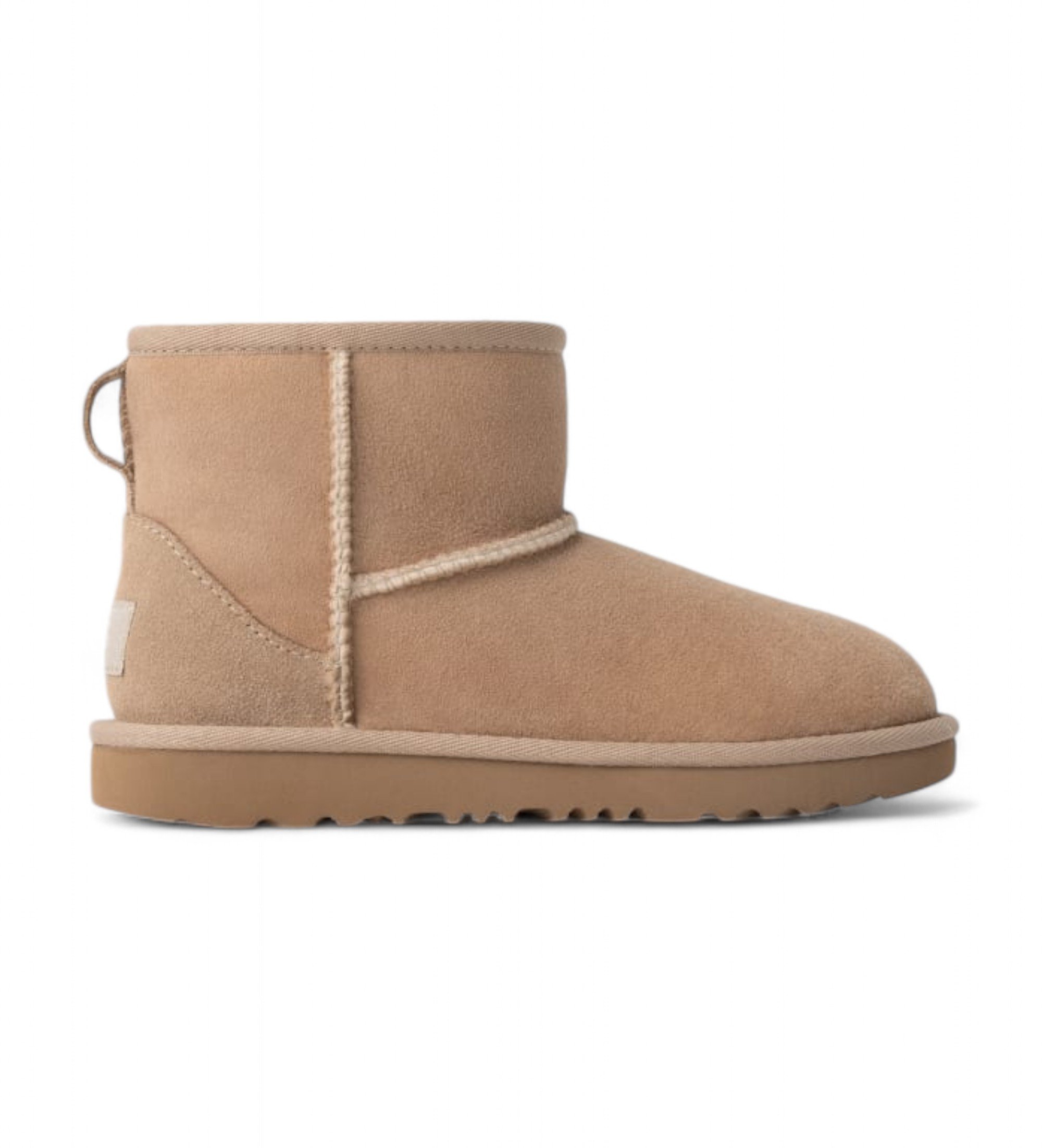 UGG für Mädchen. 1017715K Klassische Mini II beige Lederstiefeletten (36), Wohnung, Keine, Lässig, Kinderbekleidung