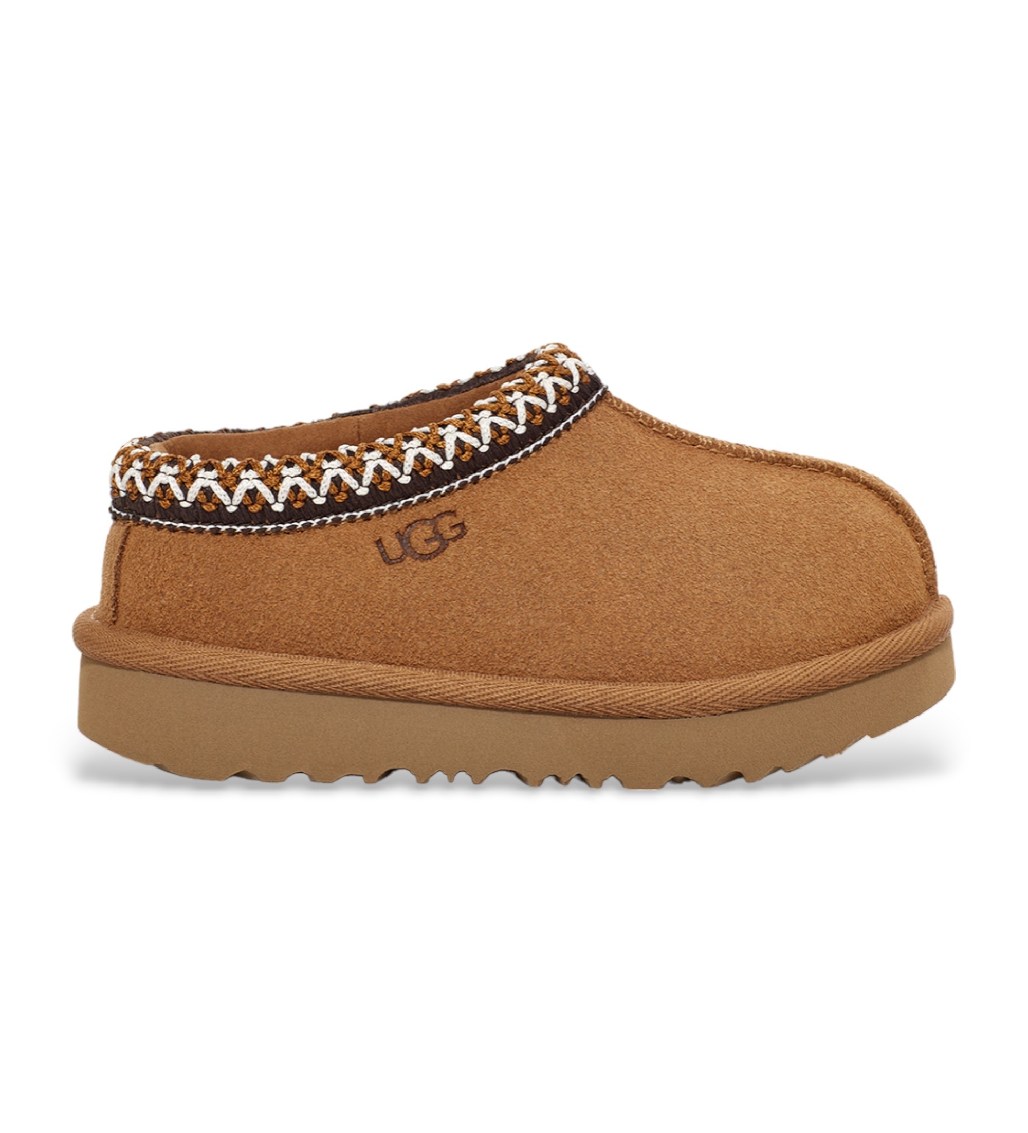 UGG Unisex für Kinder. 1019066T Tasman II Hausschuhe aus Fell braun (28.5), Wohnung, Wildleder, Keine, Heimtextilien, Kinderbekleidung