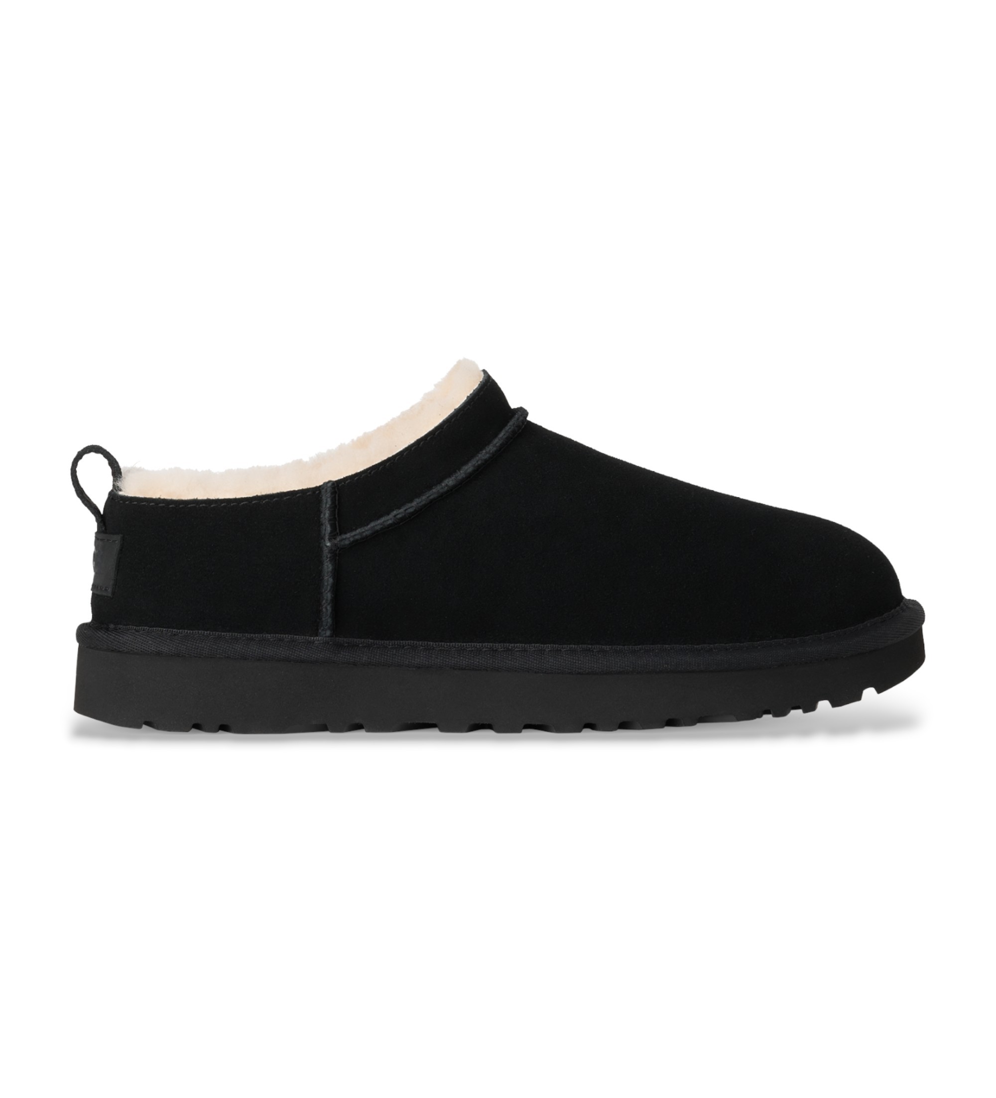 UGG für Damen. 1173891 Klassische Micro Leder Sneakers schwarz (39), Wohnung, Keine, Lässig, Heimtextilien