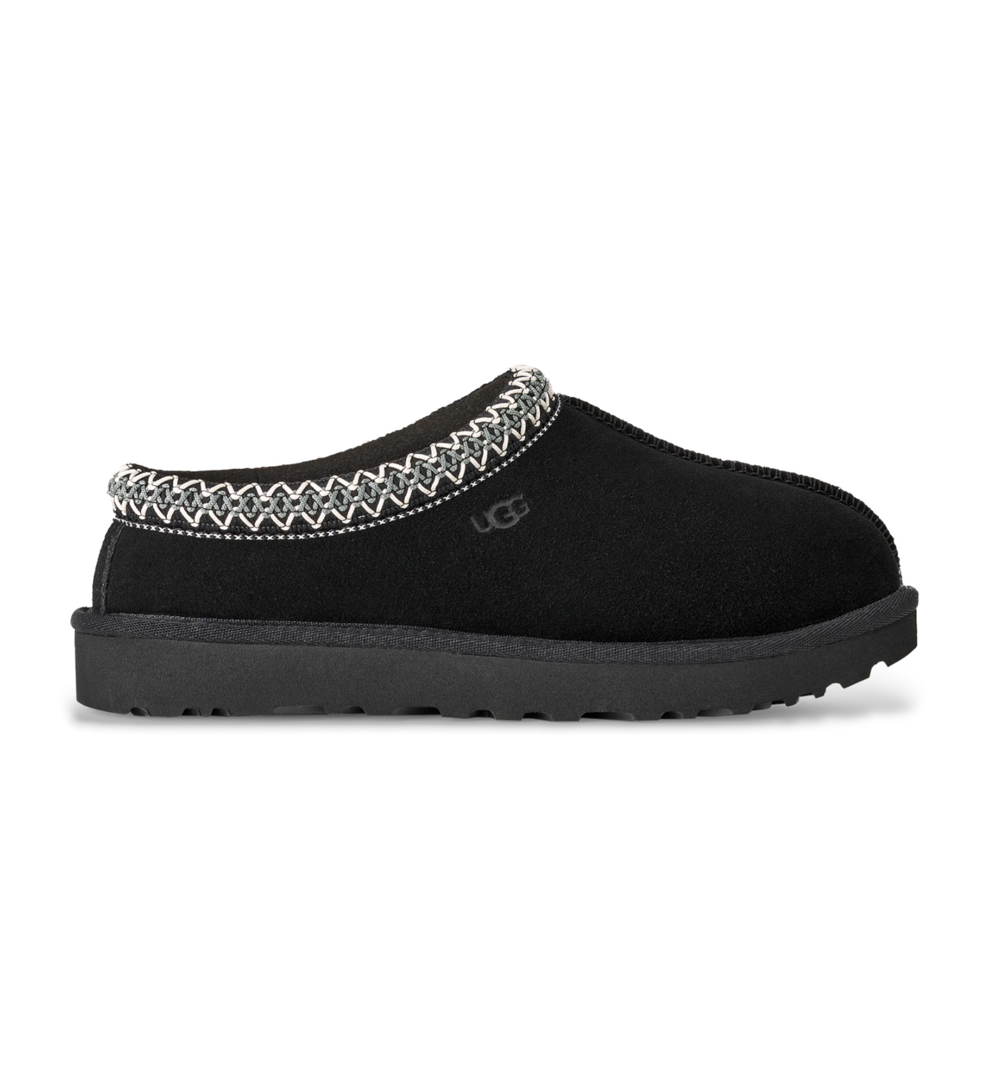 UGGvoor vrouwen. 1174470 Tasman II leren pantoffels zwart (36), Plat, Geen, Homewear