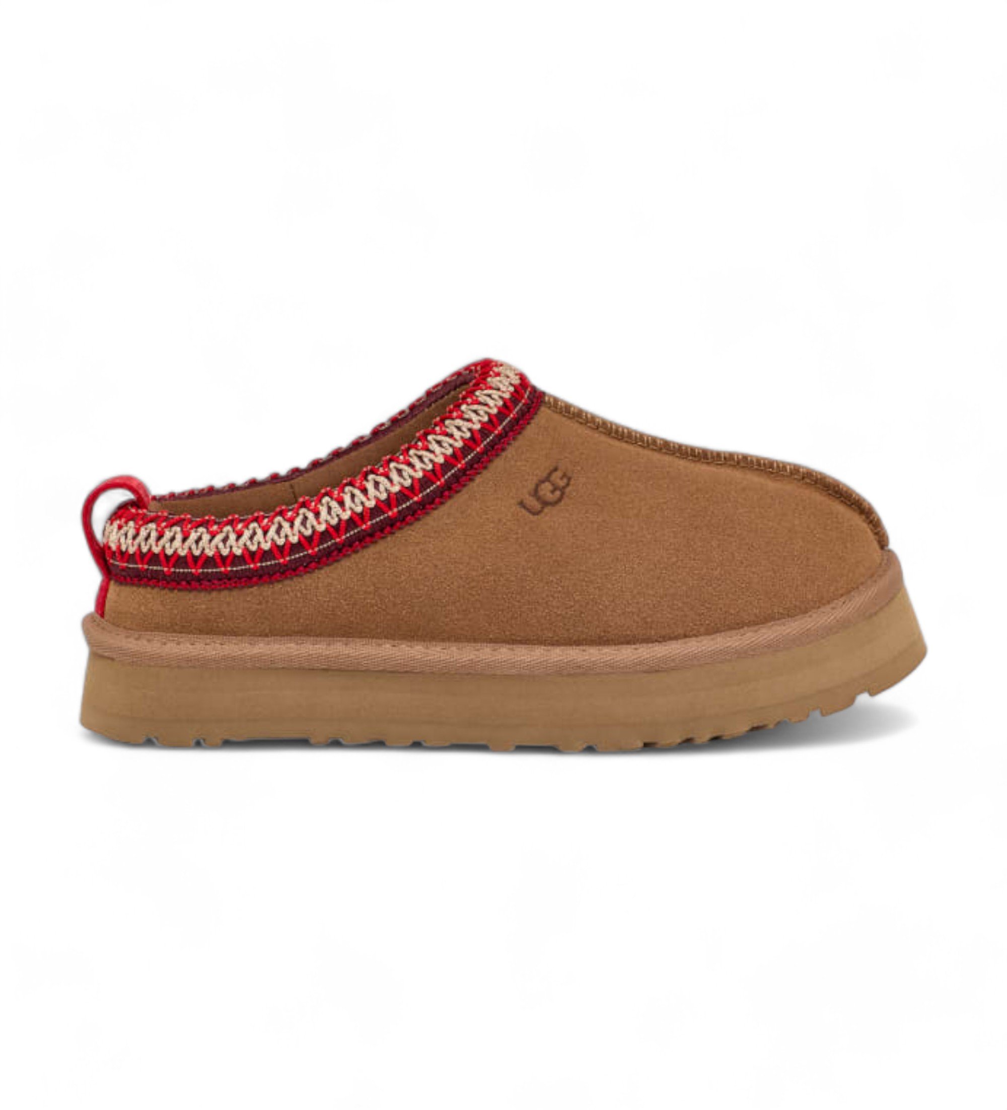UGG für Mädchen. 1143776K Braune Tazz Leder Turnschuhe (33.5), Wohnung, Keine, Heimtextilien, Kinderbekleidung