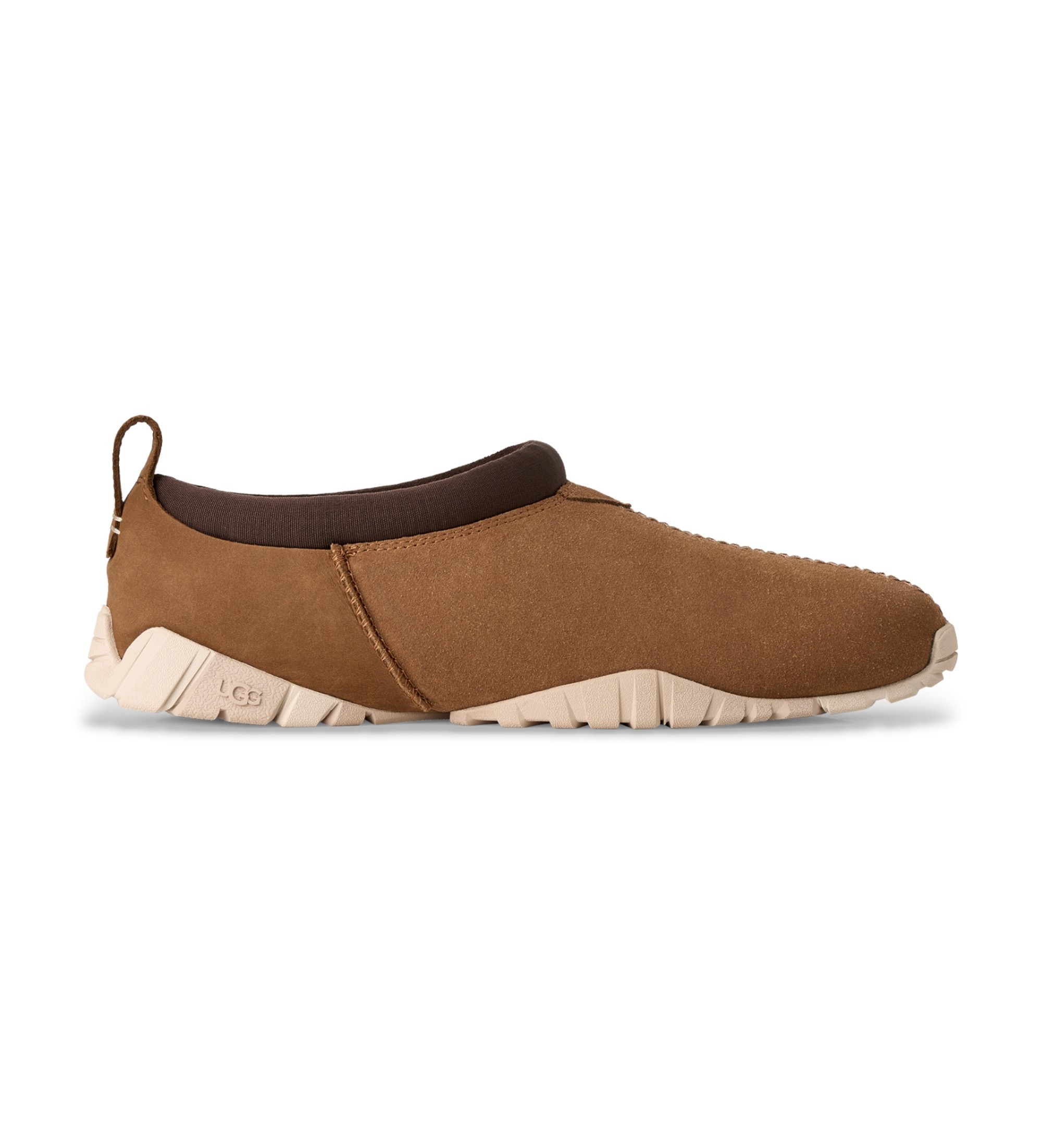 UGG für Herren. 1178970 Braune Tasman Flex Hausschuhe aus Leder (42), Wohnung, Wildleder, Keine, Lässig
