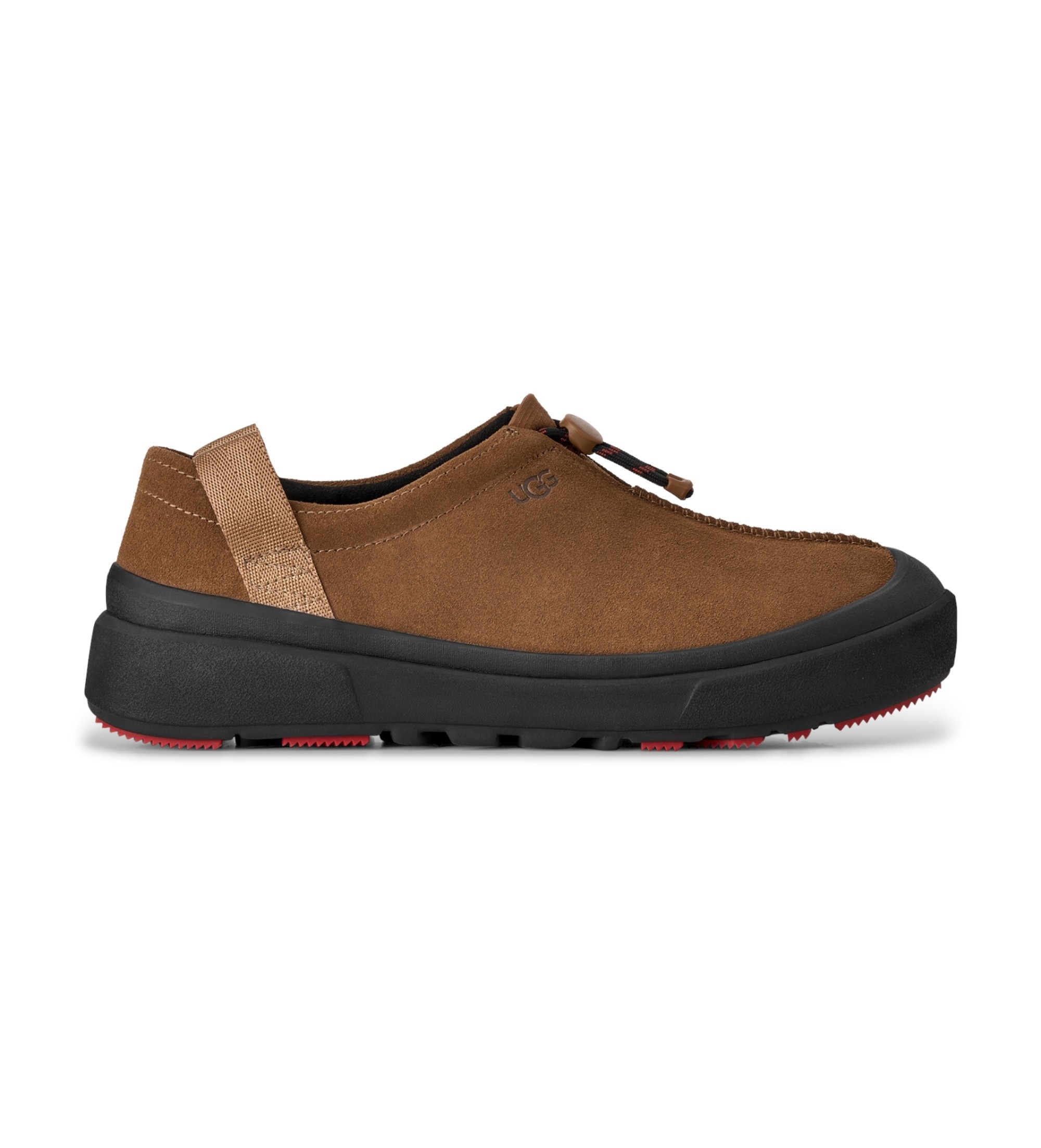 UGGvoor mannen. 1179050 Donkerbruine Tasman Outpost leren pantoffels (40), Plat, Veters, Casual