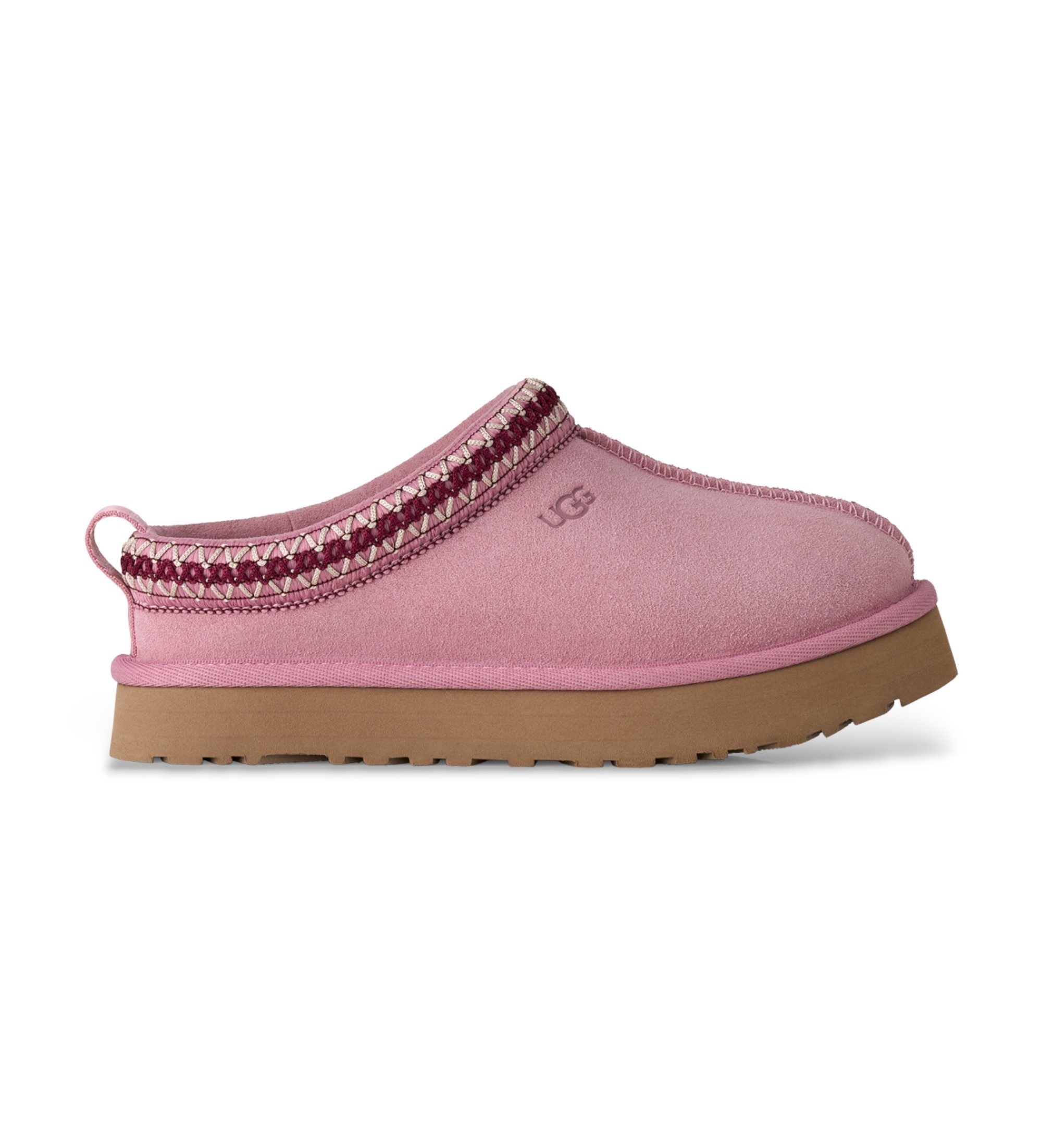 UGG Unisex für Kinder. 1143776K Tazz Hausschuhe aus Leder in Rosa (32.5), Wohnung, Wildleder, Keine, Heimtextilien, Kinderbekleidung