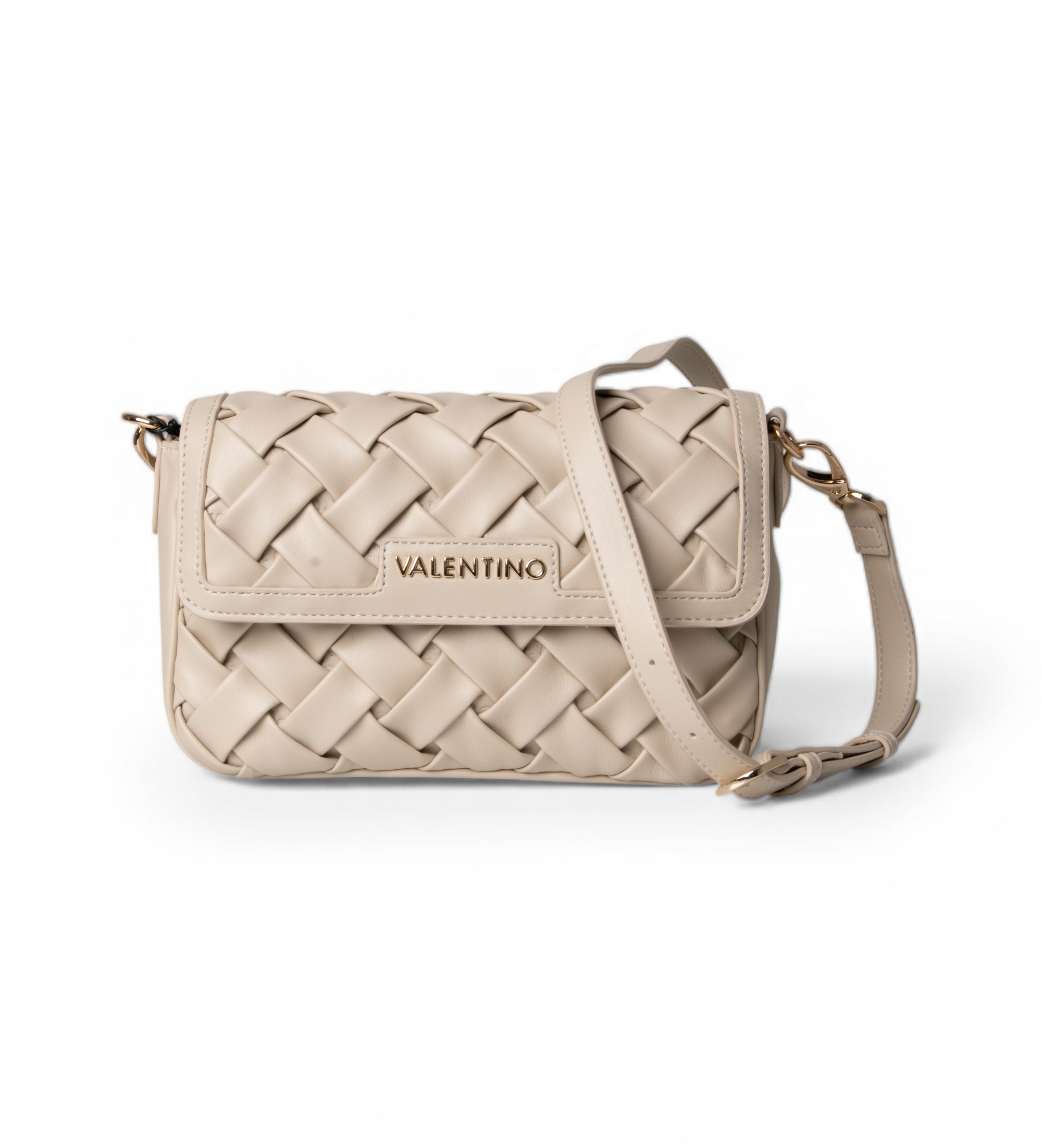 Valentino für Damen. VBS9UA09 Beige Umhängetasche (OSFA), Lässig, Polyurethan