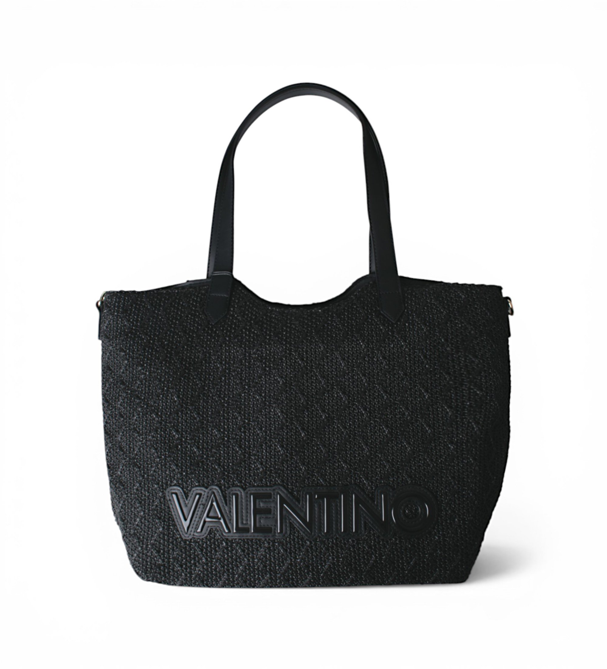 Valentino für Damen. VBS7GG01PAG Shopper Tasche schwarz (OSFA), Lässig, Polyurethan