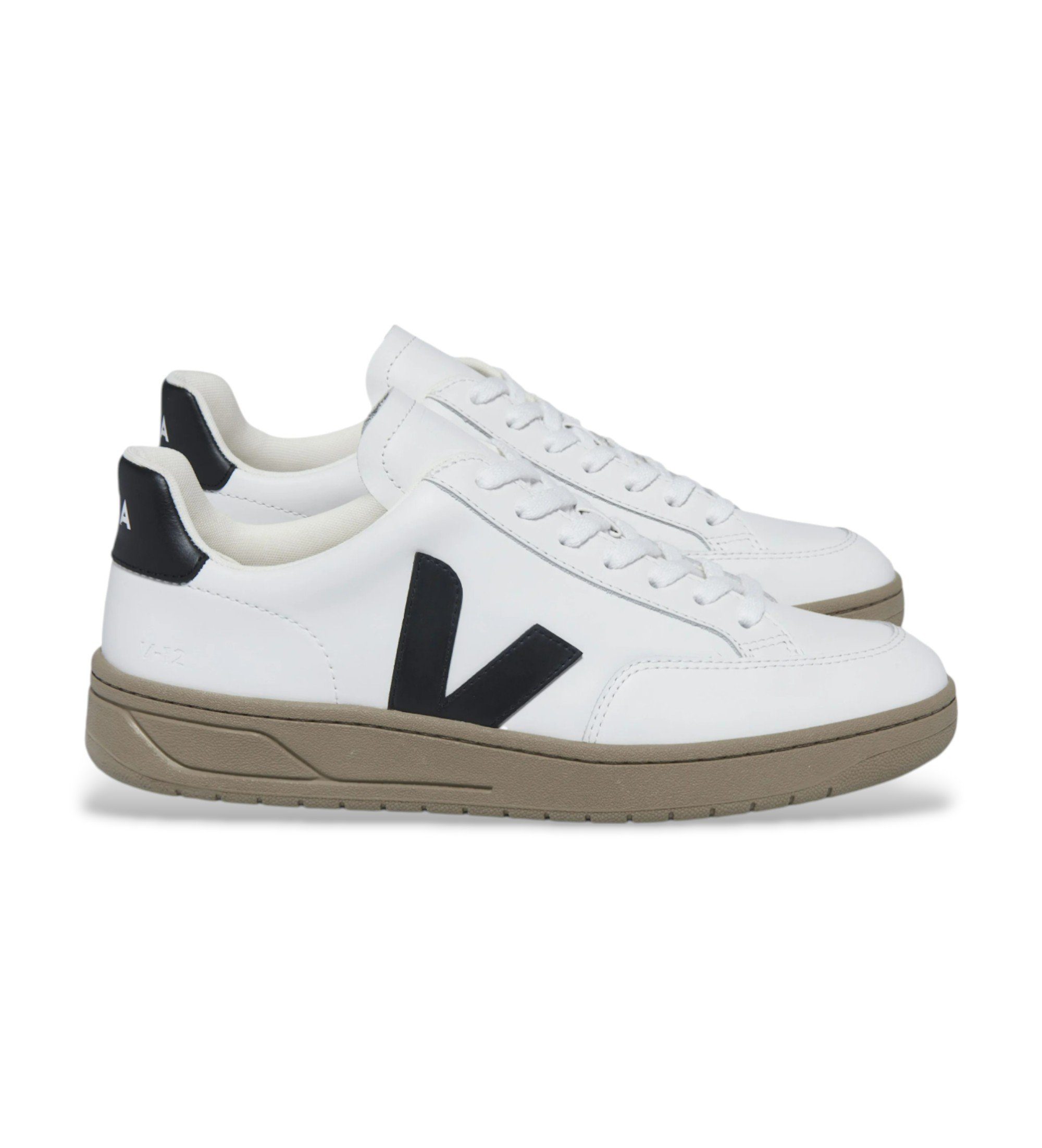 VEJA Unisex. XD0203640 Schuhe V-12 weiß (44), Wohnung, Schnürsenkel, Lässig, Recyceltes Polyester, Nachhaltig