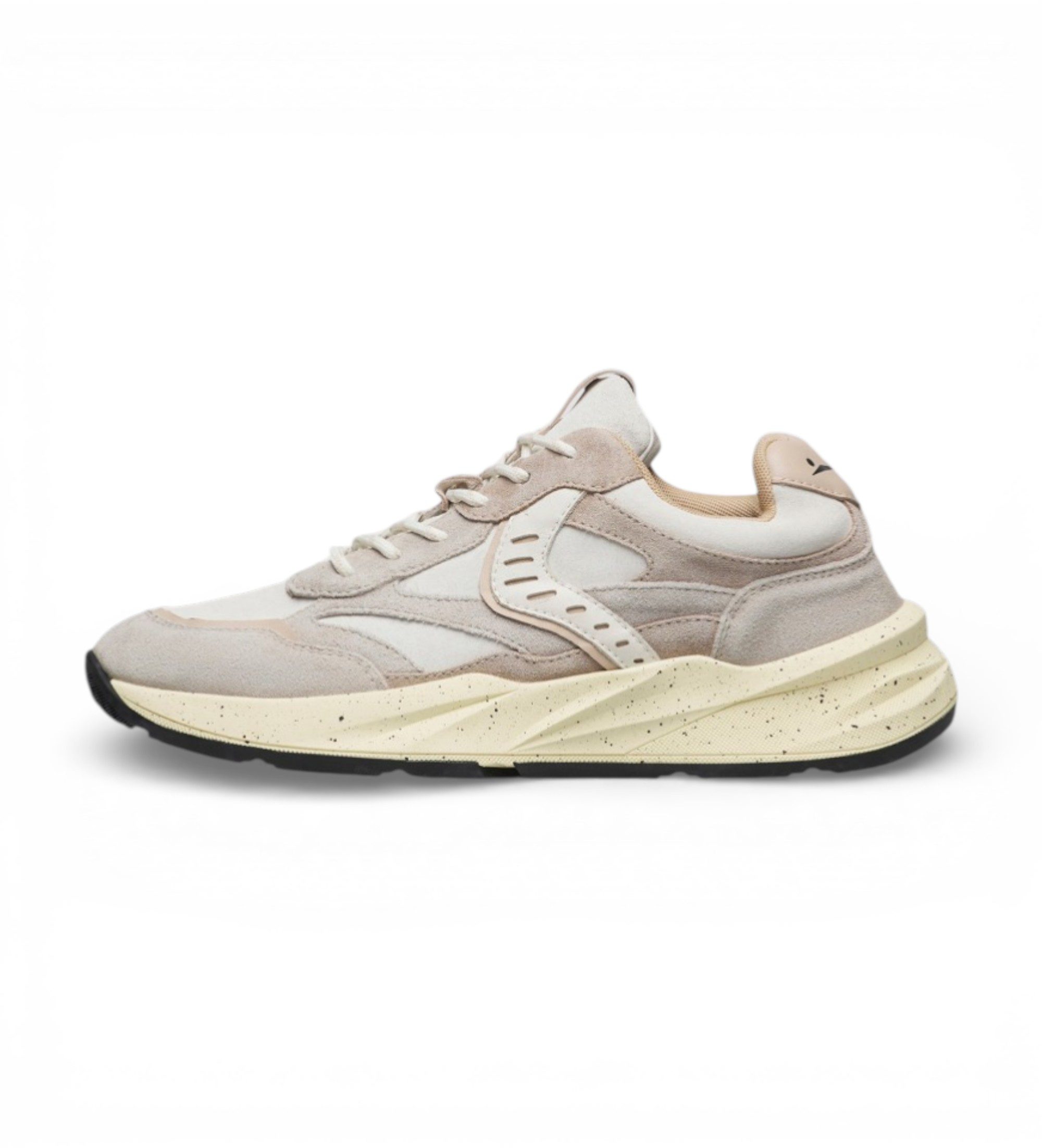 Voile blanche für Herren. 2019075 Leder Turnschuhe Club22 beige (44), Wohnung, Schnürsenkel, Lässig