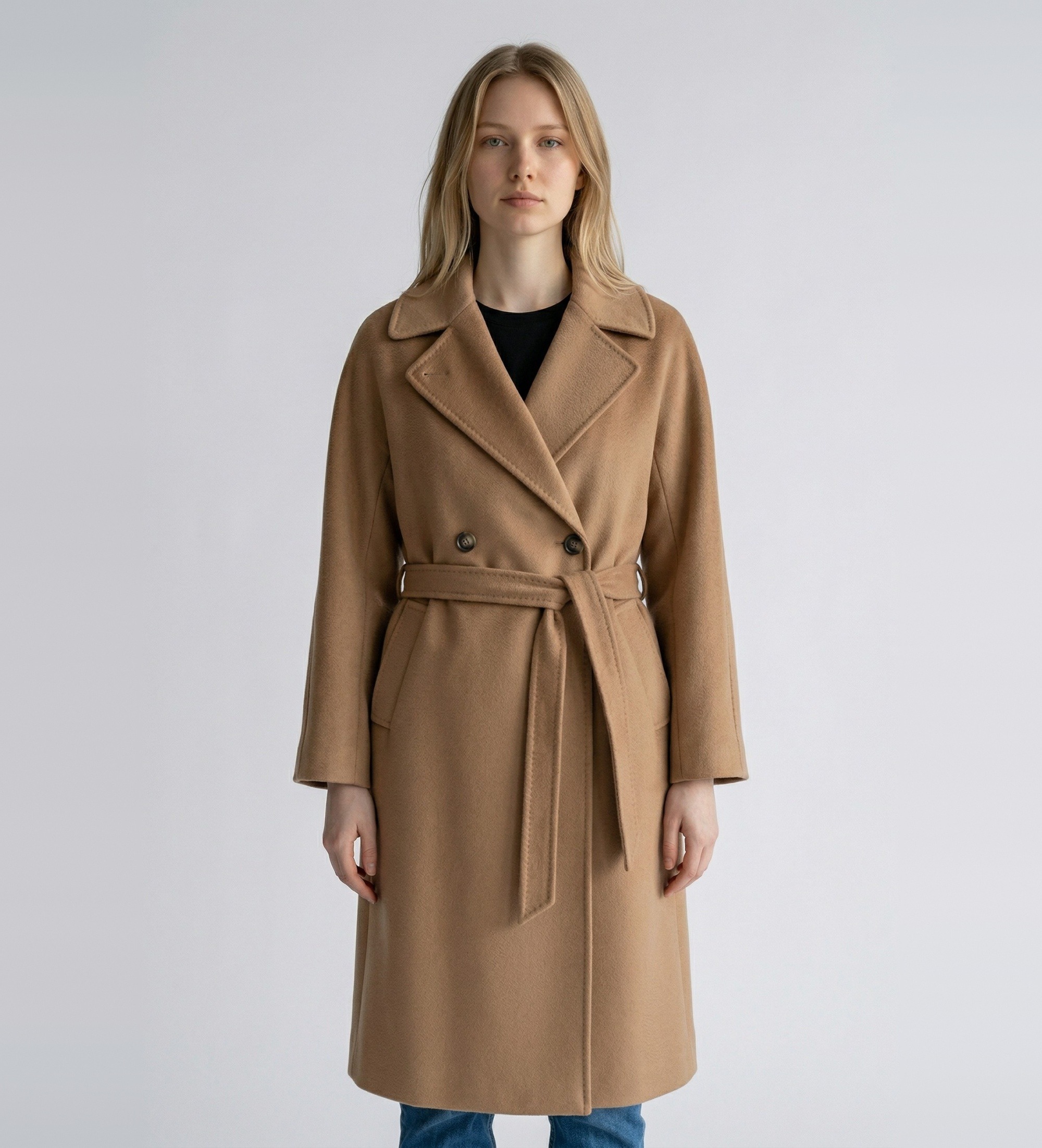 Weekend Max Mara für Damen. 2625016102650 Mantel Harz braun (40), Lässig, Wolle