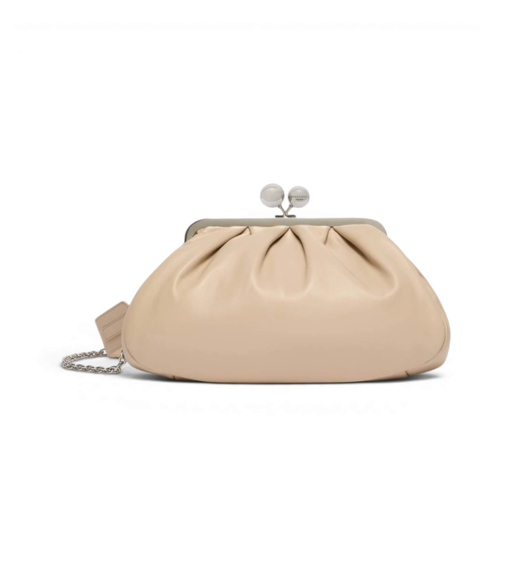 Weekend Max Mara für Damen. 2625516124600 Kubische Ledertasche beige (OSFA), Lässig, Party, Klassisch
