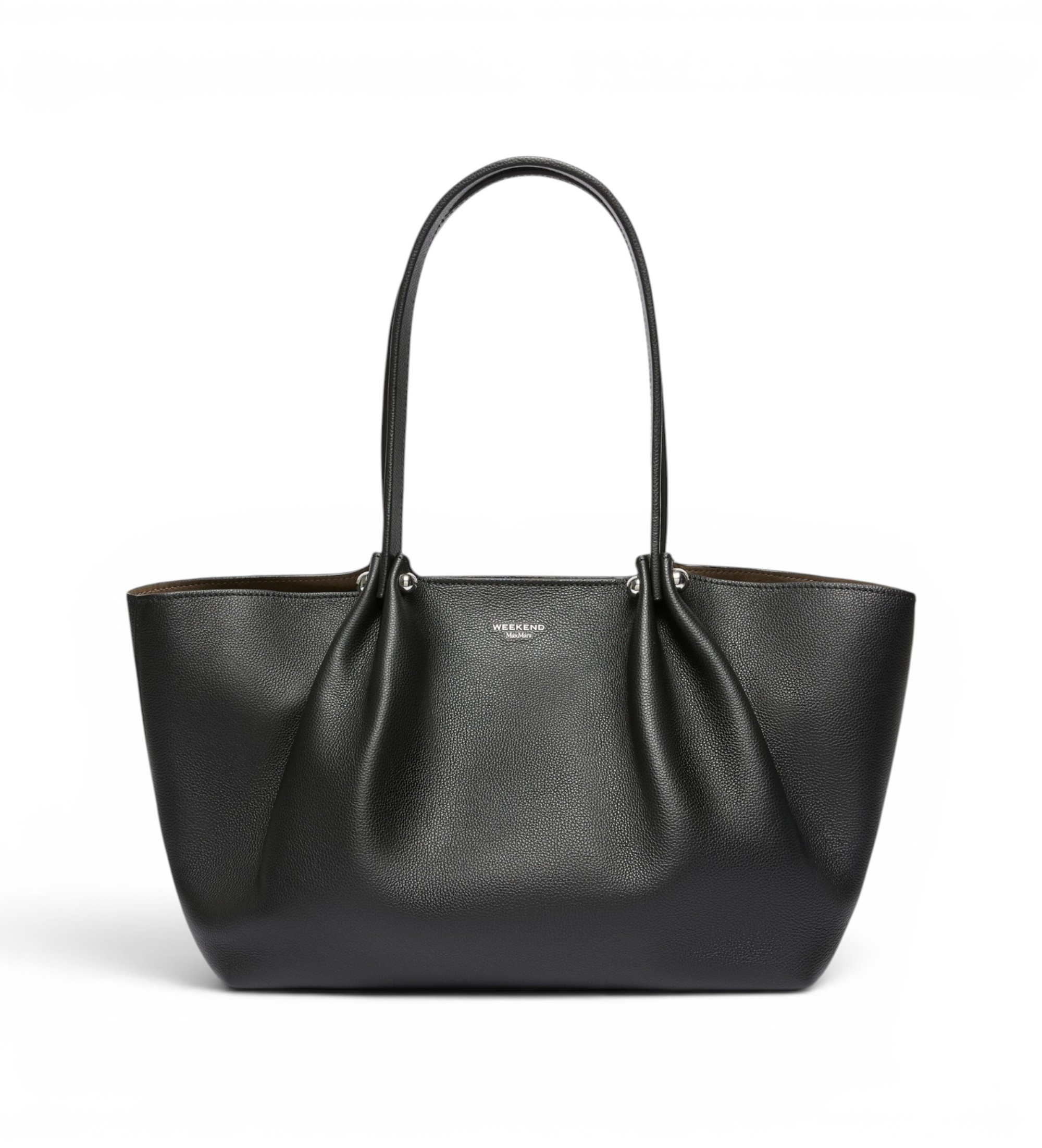 Weekend Max Mara für Damen. 2625516125600 Wkasatira Ledertasche schwarz (OSFA), Lässig