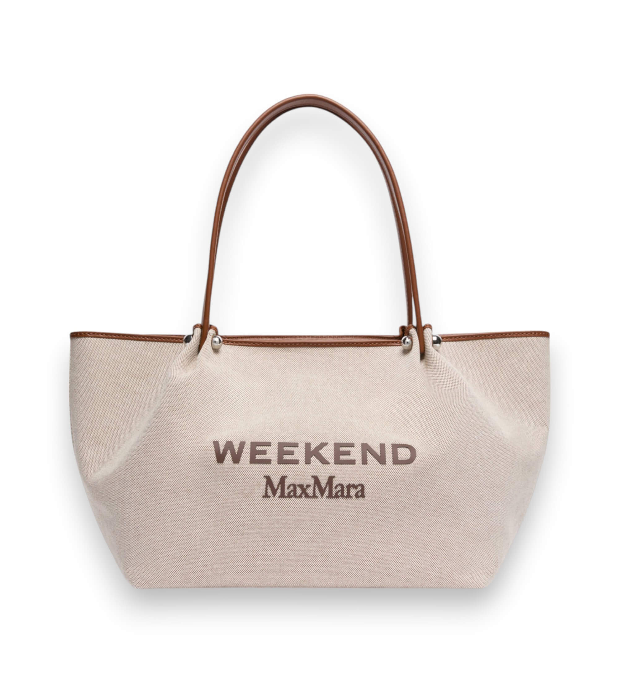 Weekend Max Mara für Damen. 2625516115650 Wkagetto Tasche beige, Leder (OSFA), Braun, Lässig, Baumwolle