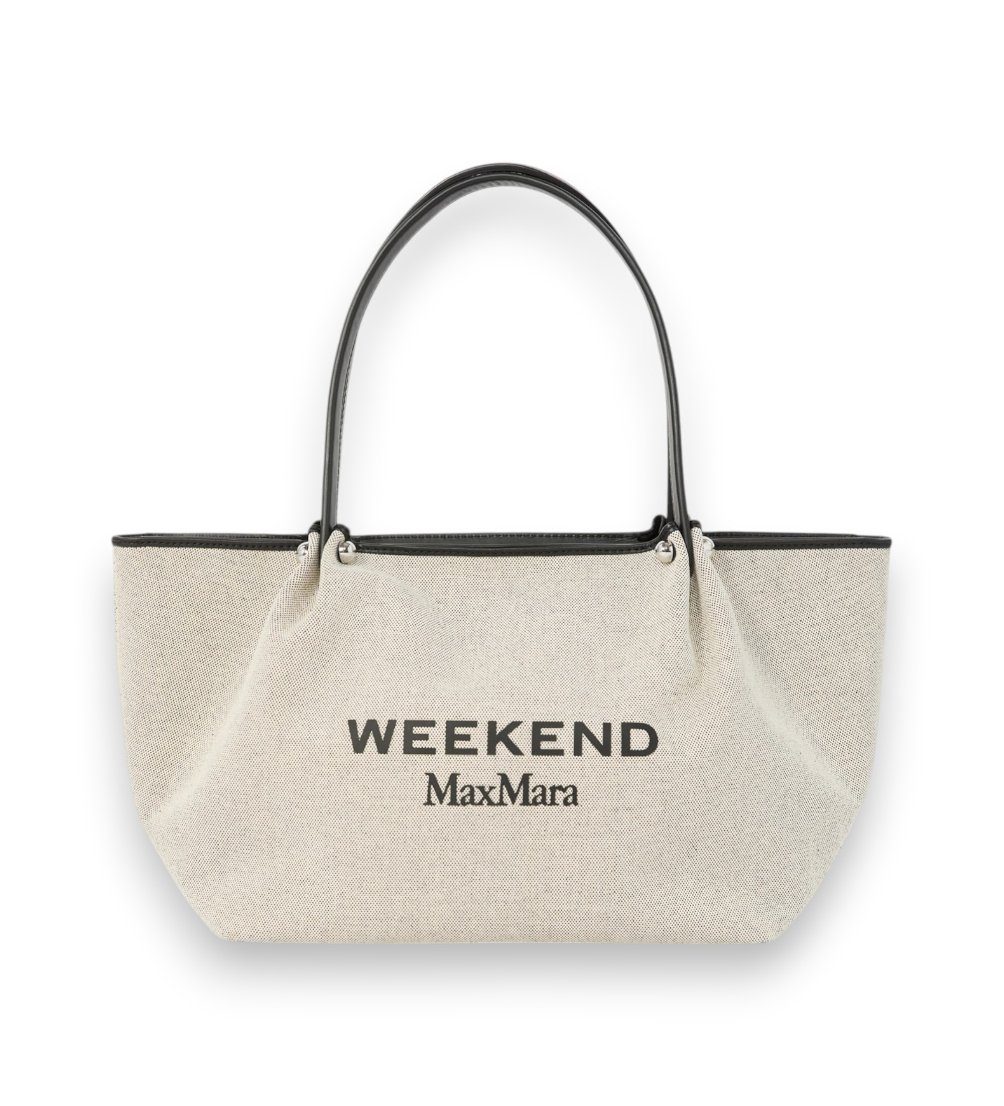 Weekend Max Mara für Damen. 2625516115650 Schwarze Wkagetto-Tasche (OSFA), Lässig, Baumwolle