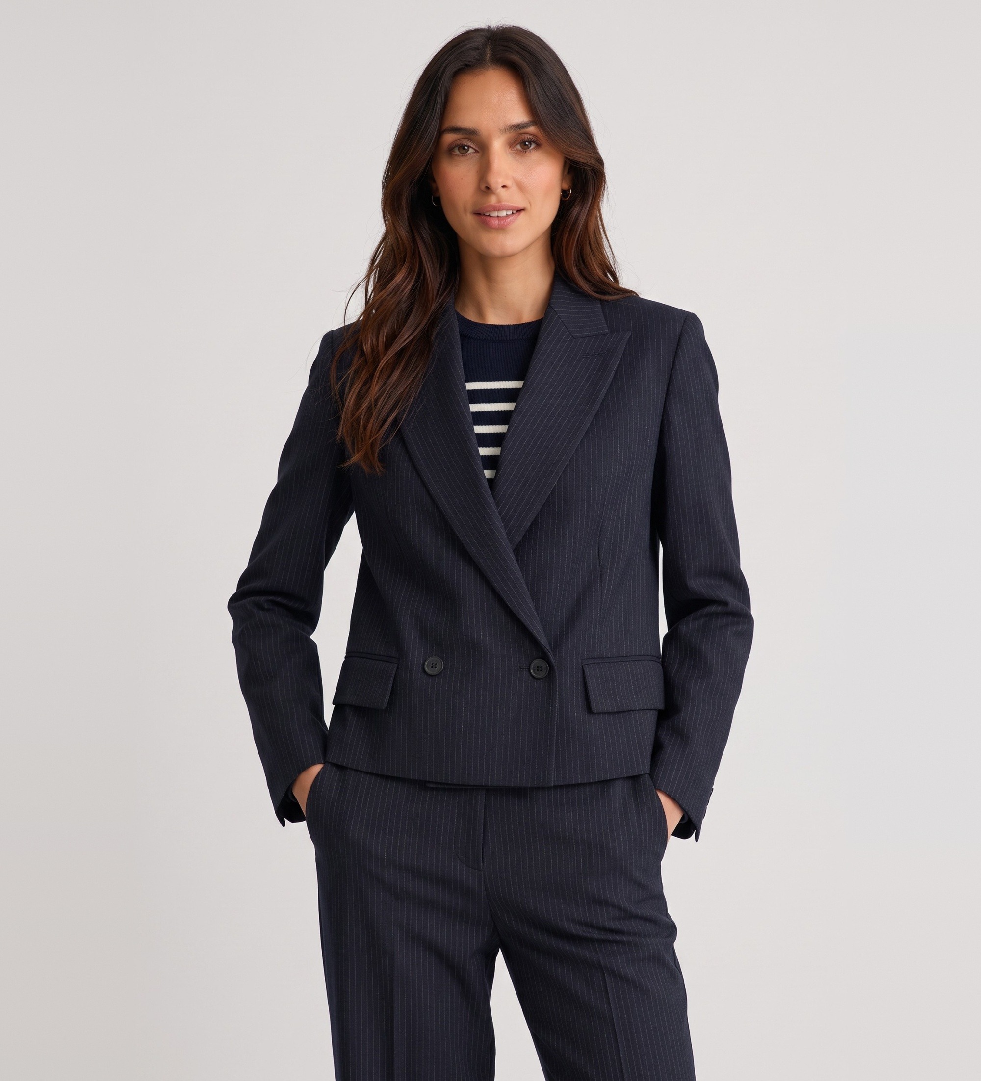 Weekend Max Mara für Damen. 2625046062650 Jacke Canapa marineblau (40), Lässig, Wolle, Klassisch