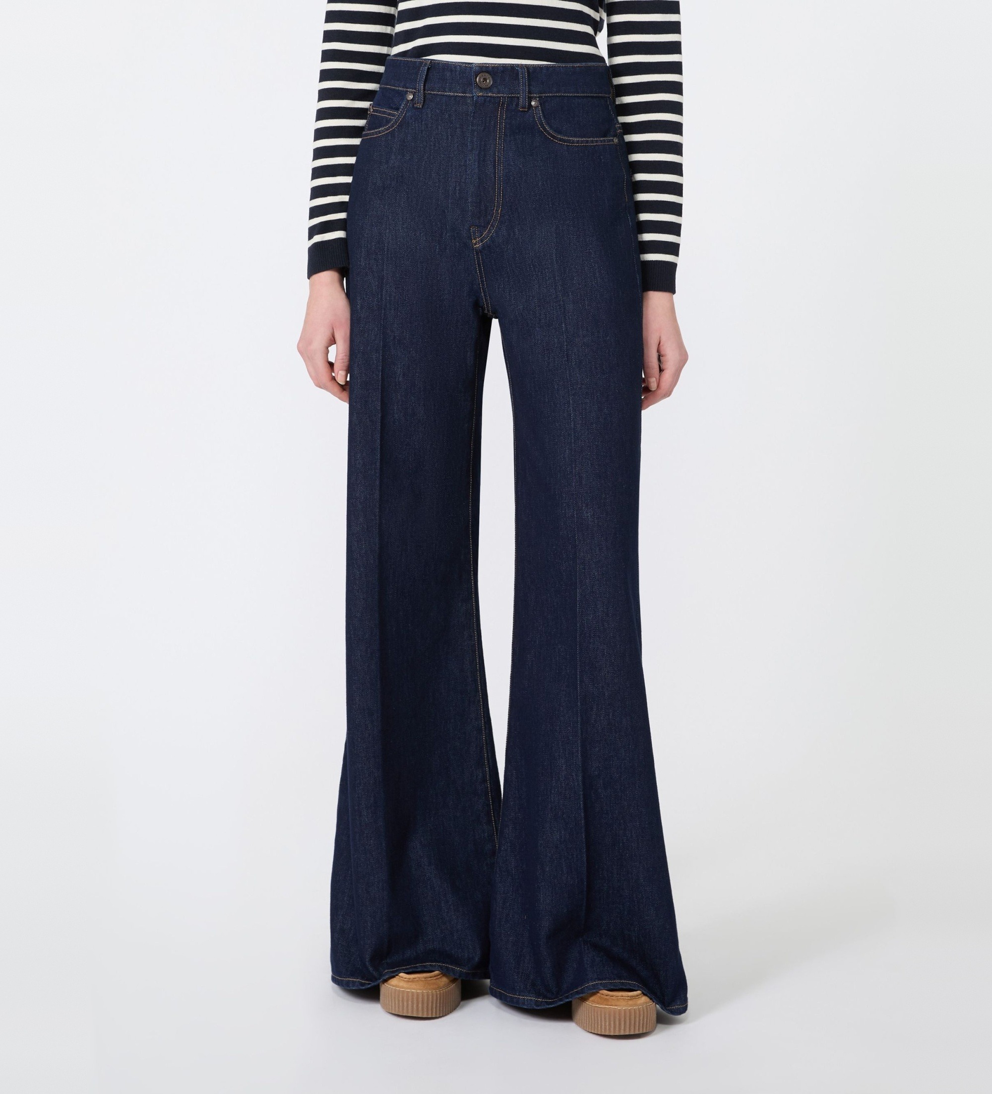 Weekend Max Mara für Damen. 2625186022650 Sportjeans dunkelblau (40), Lässig, Baumwolle, Denim