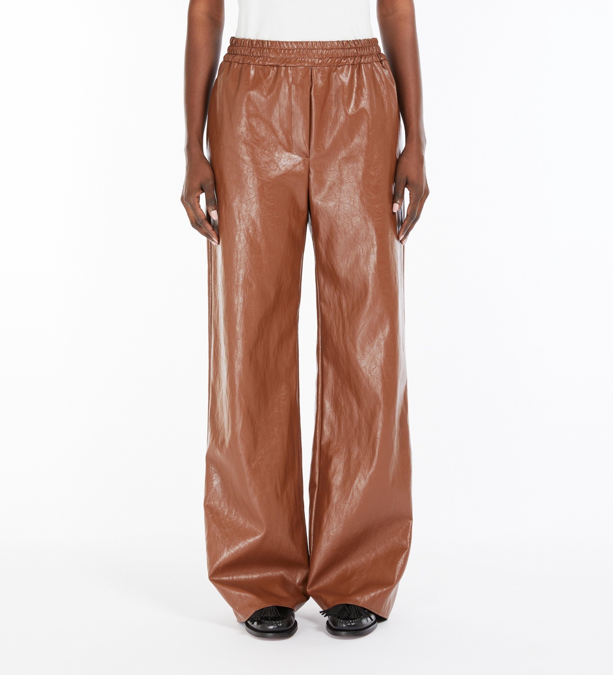 Weekend Max Mara für Damen. 2515131061600 Palazzo-Hose Plutonne braun (38), Lässig, Viskose