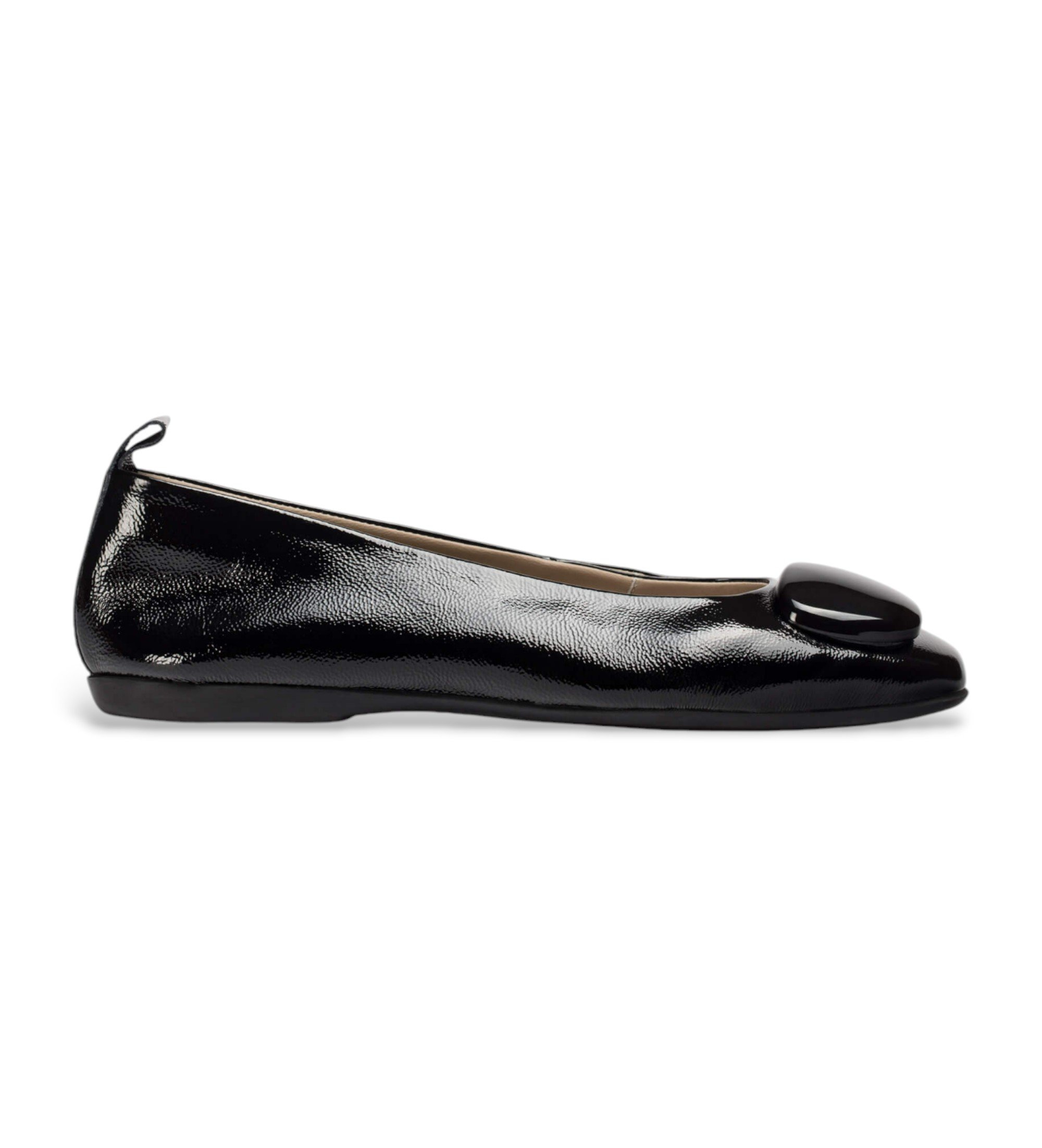 Wonders für Damen. A-86120 Fei Leder Ballerinas schwarz (36), Wohnung, Keine, Lässig