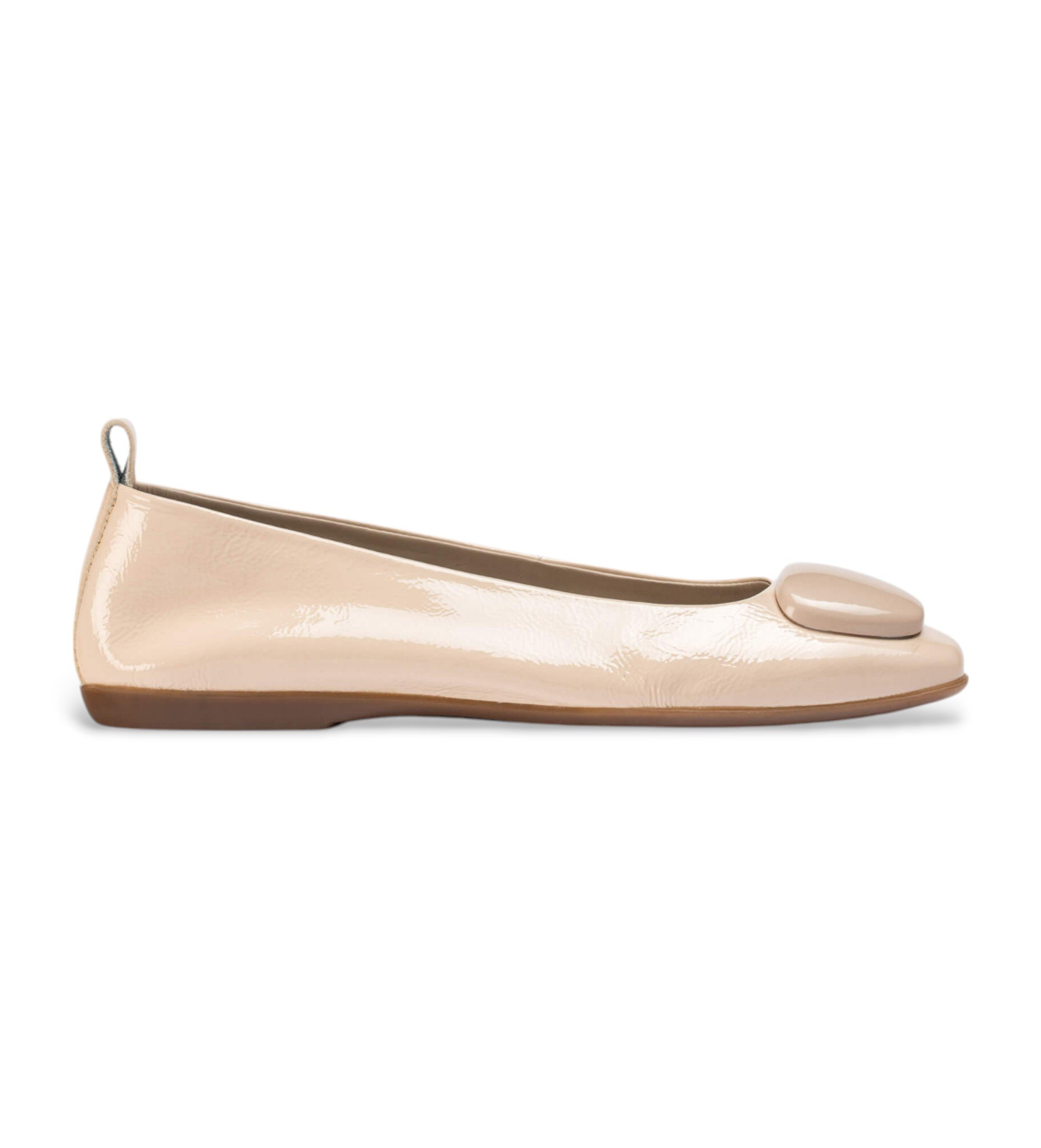 Wonders für Damen. A-86120 Fei nackte Leder Ballerinas (36), Wohnung, Keine, Lässig