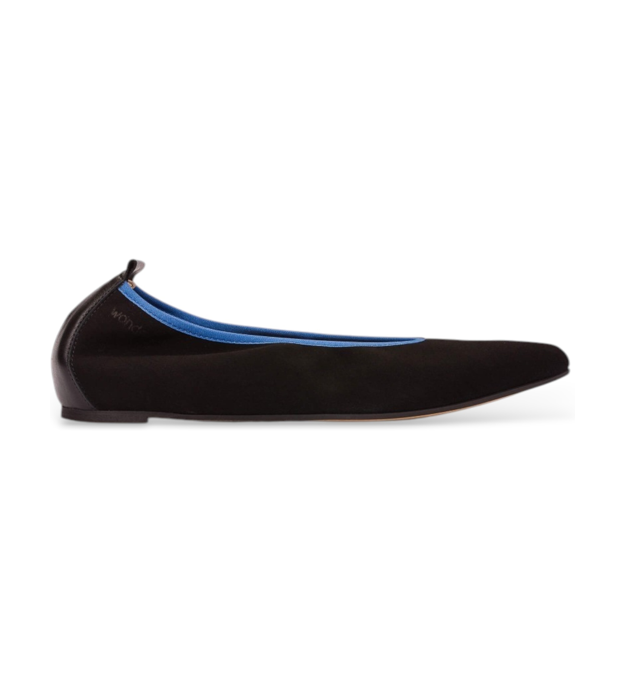 Wonders für Damen. A-3832_4653_5792 Ballerinas aus Leder Triana 32 Schwarz (37), Wohnung, Keine, Lässig