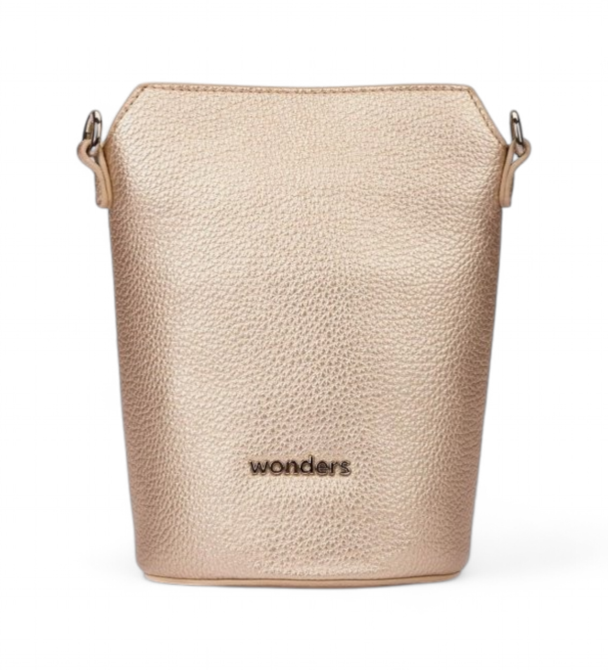 Wonders für Damen. WB-55036_941_7285 Goldene Lira Tasche (OSFA), Lässig, Synthetisch, Polyurethan