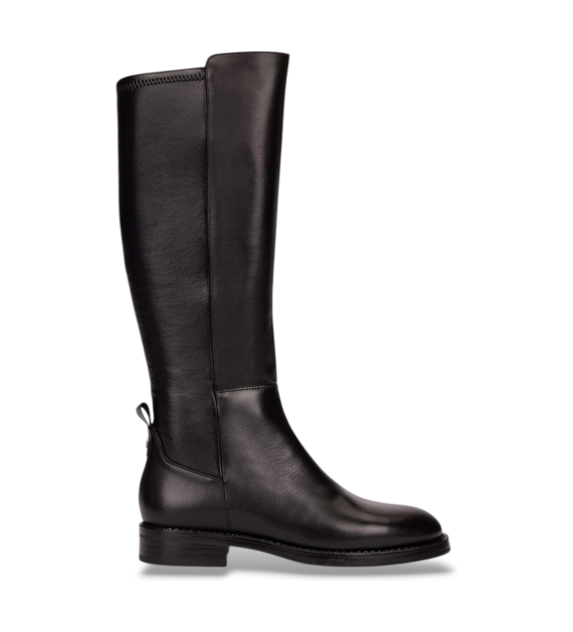 Wonders für Damen. C-7705_5732_5792 Alazada 05 Stiefel aus Leder Schwarz (39), 1 bis 3 cm, Reißverschluss, Lässig, Klassisch