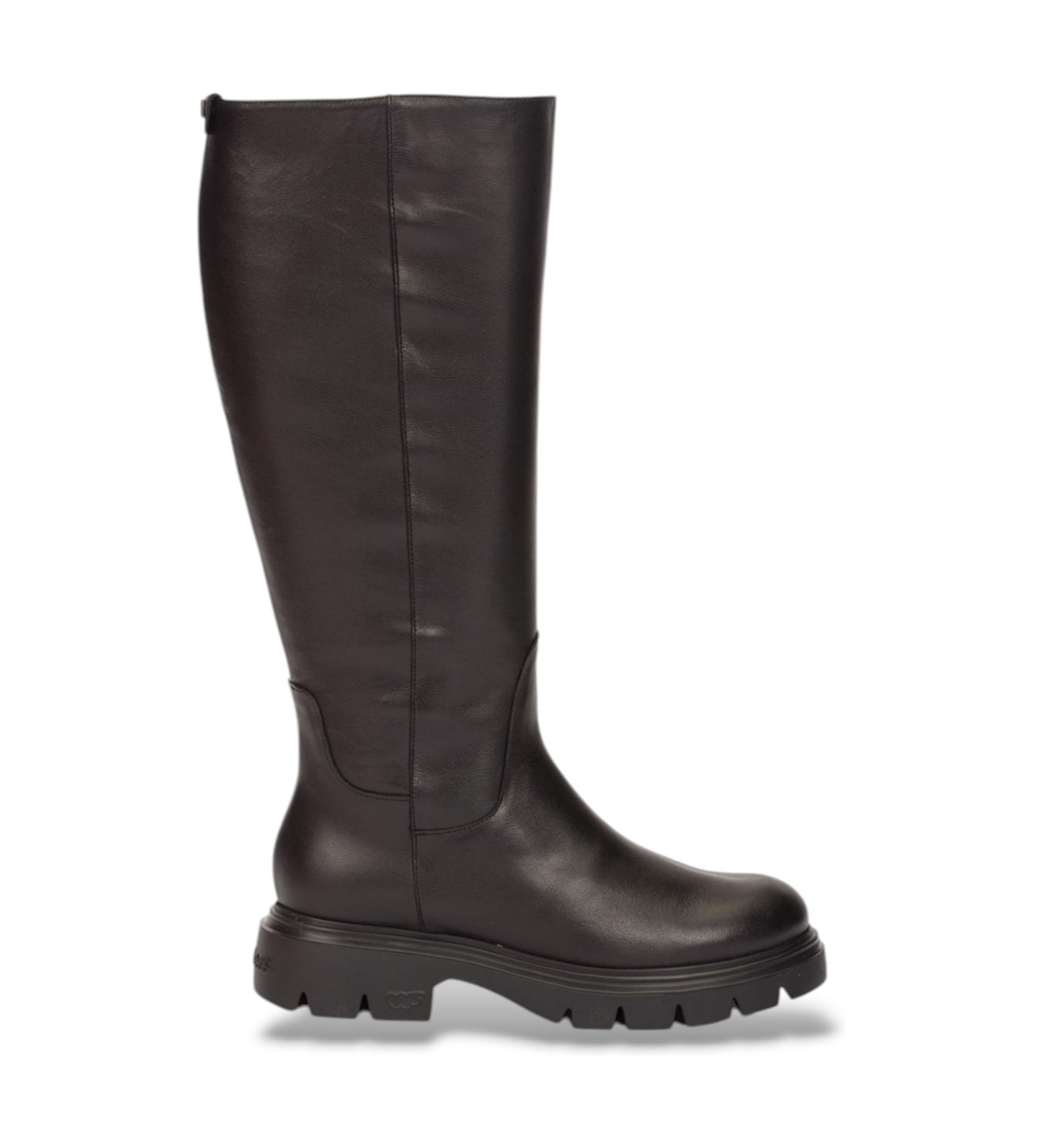 Wonders für Damen. A-4317_5716_5792 Bones 17 Lederstiefel Schwarz (40), Wohnung, Reißverschluss, Lässig