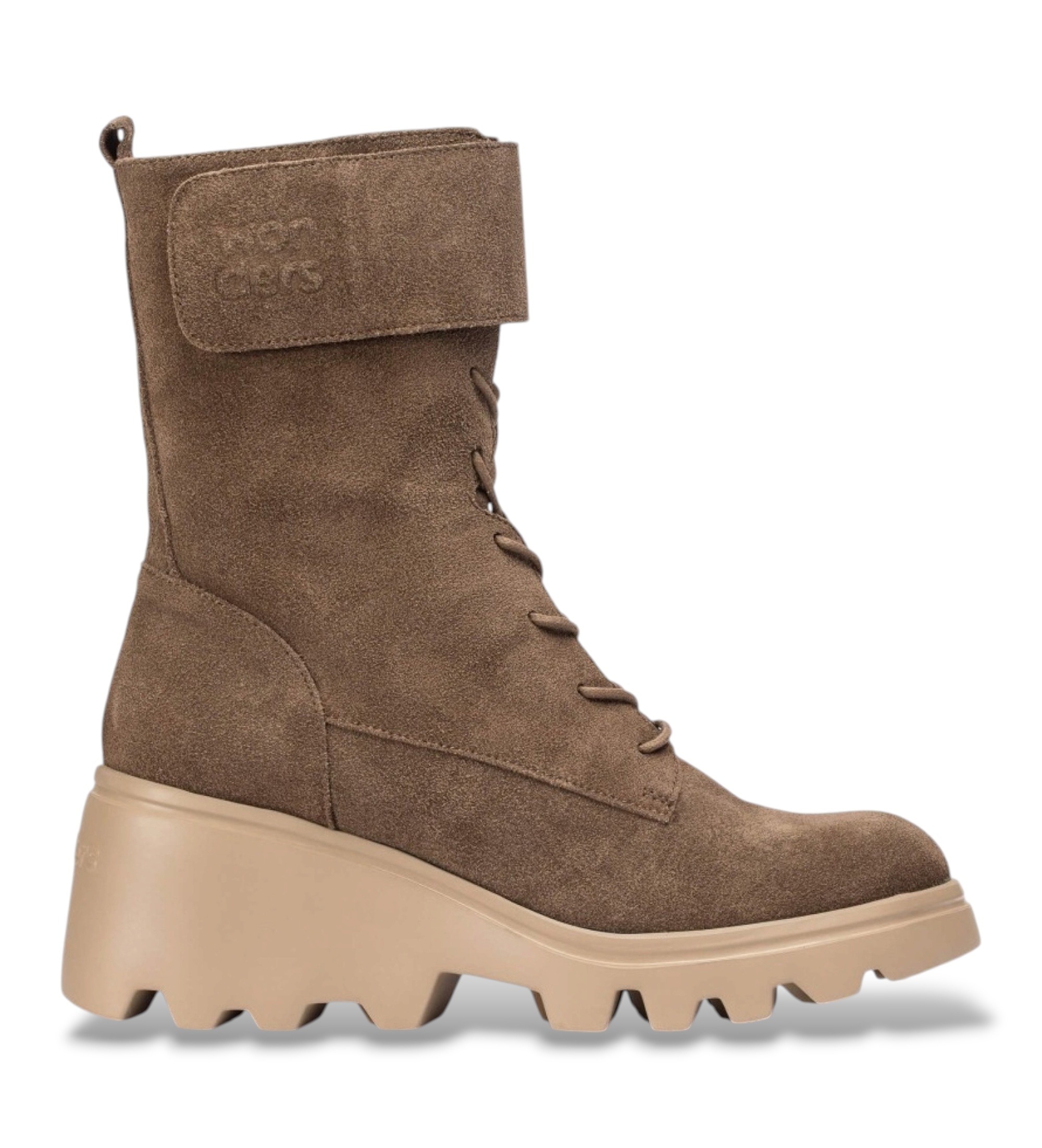 Wonders für Damen. G-7021_2215_9406 Leder-Stiefeletten Toronto 21 Braun (40), 3 bis 5 cm, Wildleder, Schnürsenkel, Lässig