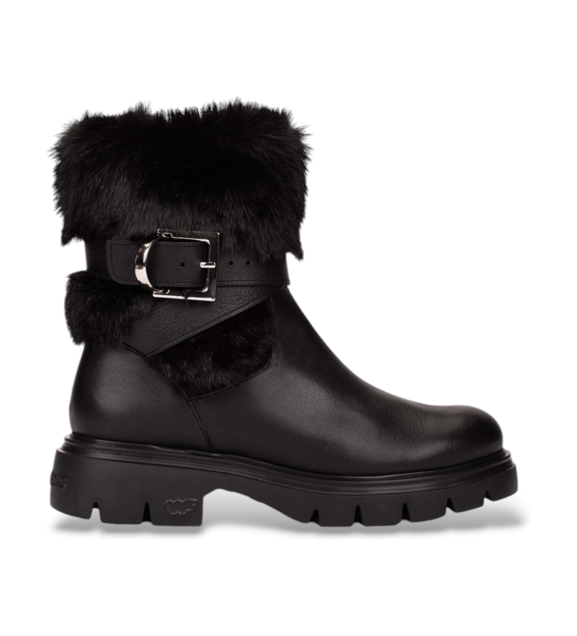 Wonders für Damen. A-4318_5741_5792 Bones Lederstiefeletten 18 Schwarz (39), Wohnung, Reißverschluss, Lässig